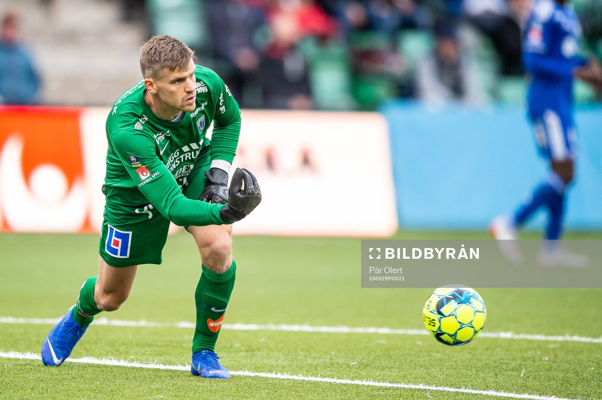 Sirius målvakt Lukas Jonsson