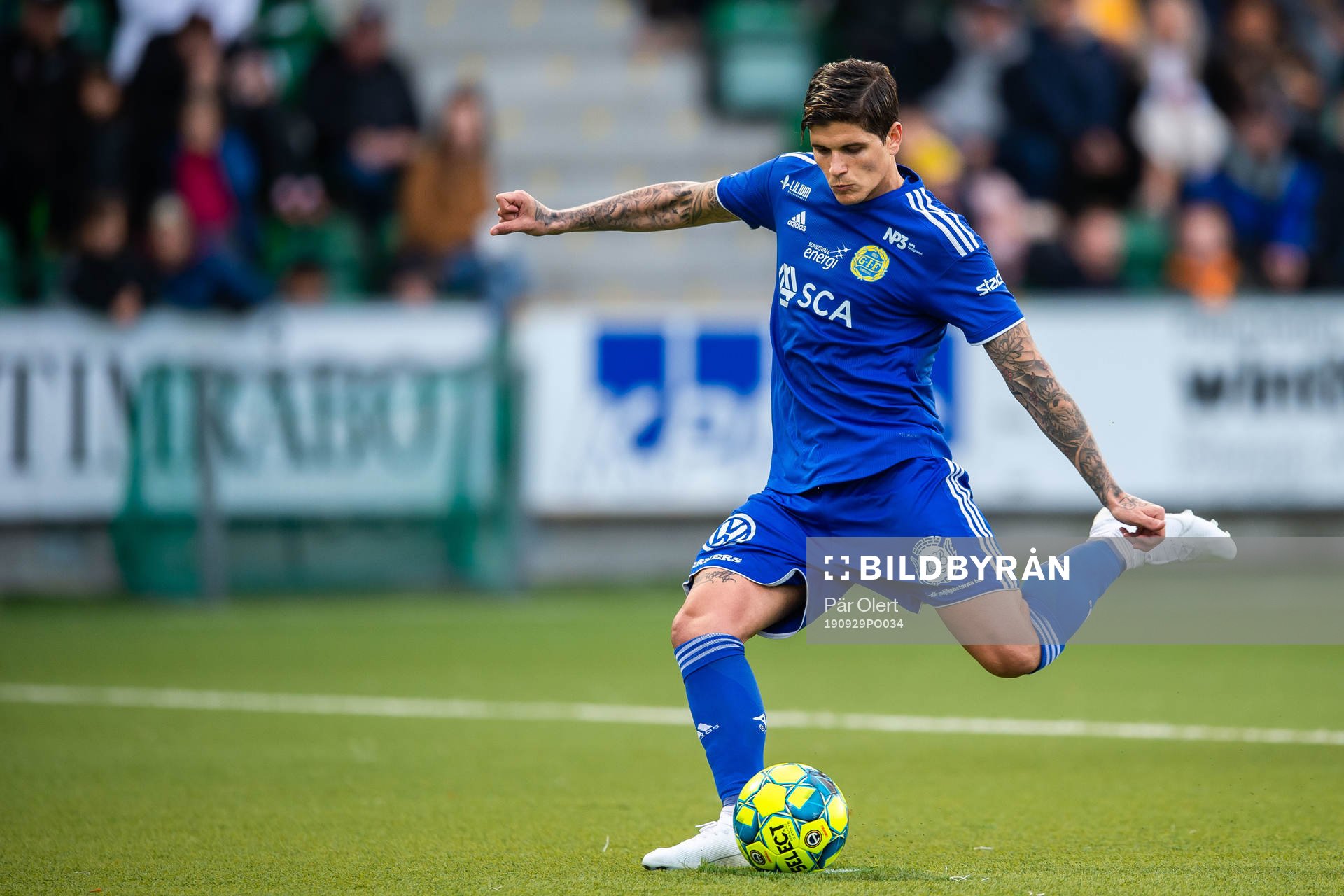 Sundsvalls David Batanero gör 1-1 på straff