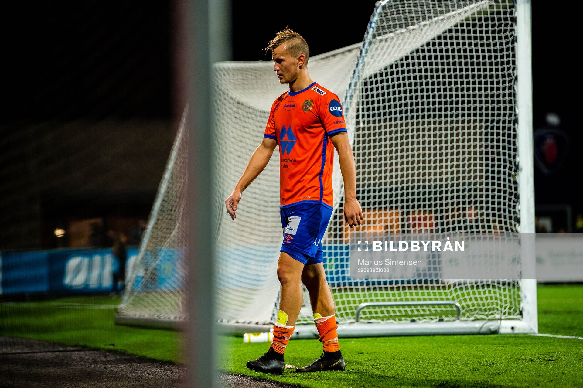 Ståle Steen Sæthre of Aalesund looks dejected