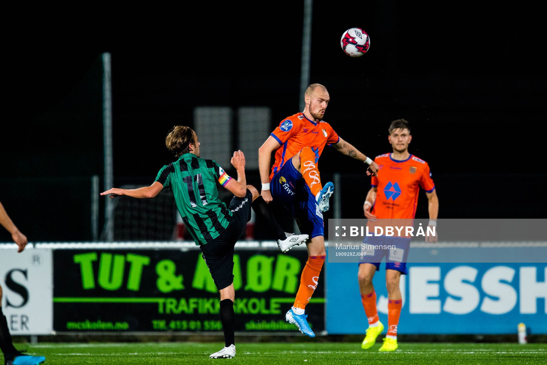Christian Aas of Ull/Kisa and Aron Elis Thrandarson of