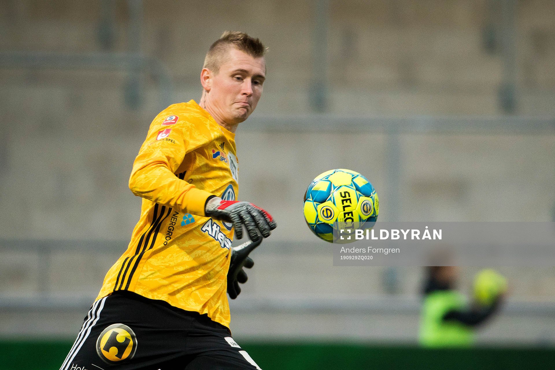 Östers målvakt Tobias Andersson