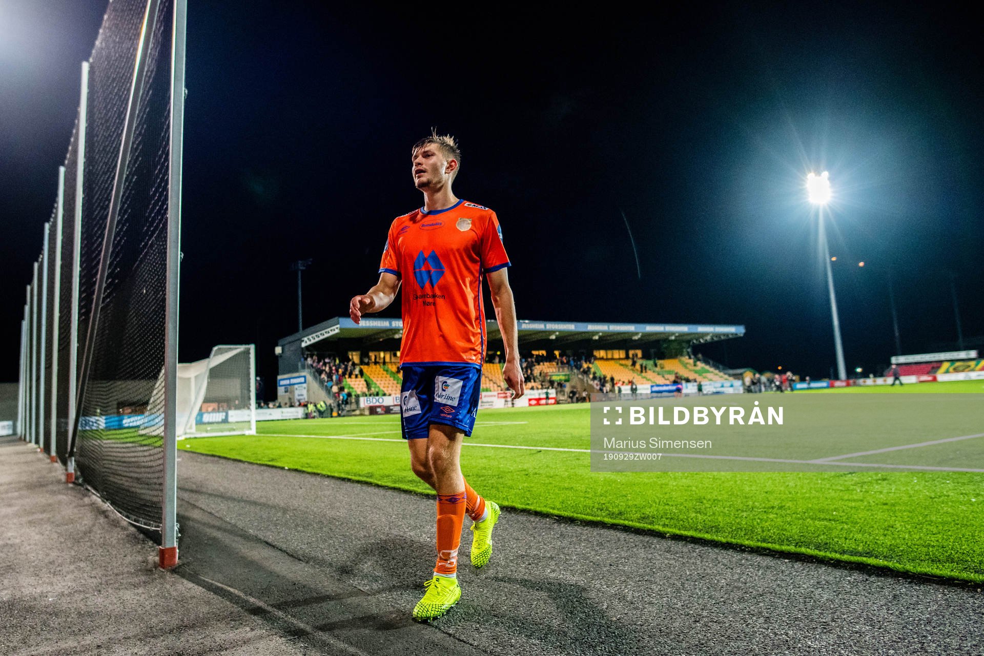 Kristoffer Hay  of Aalesund looks dejected