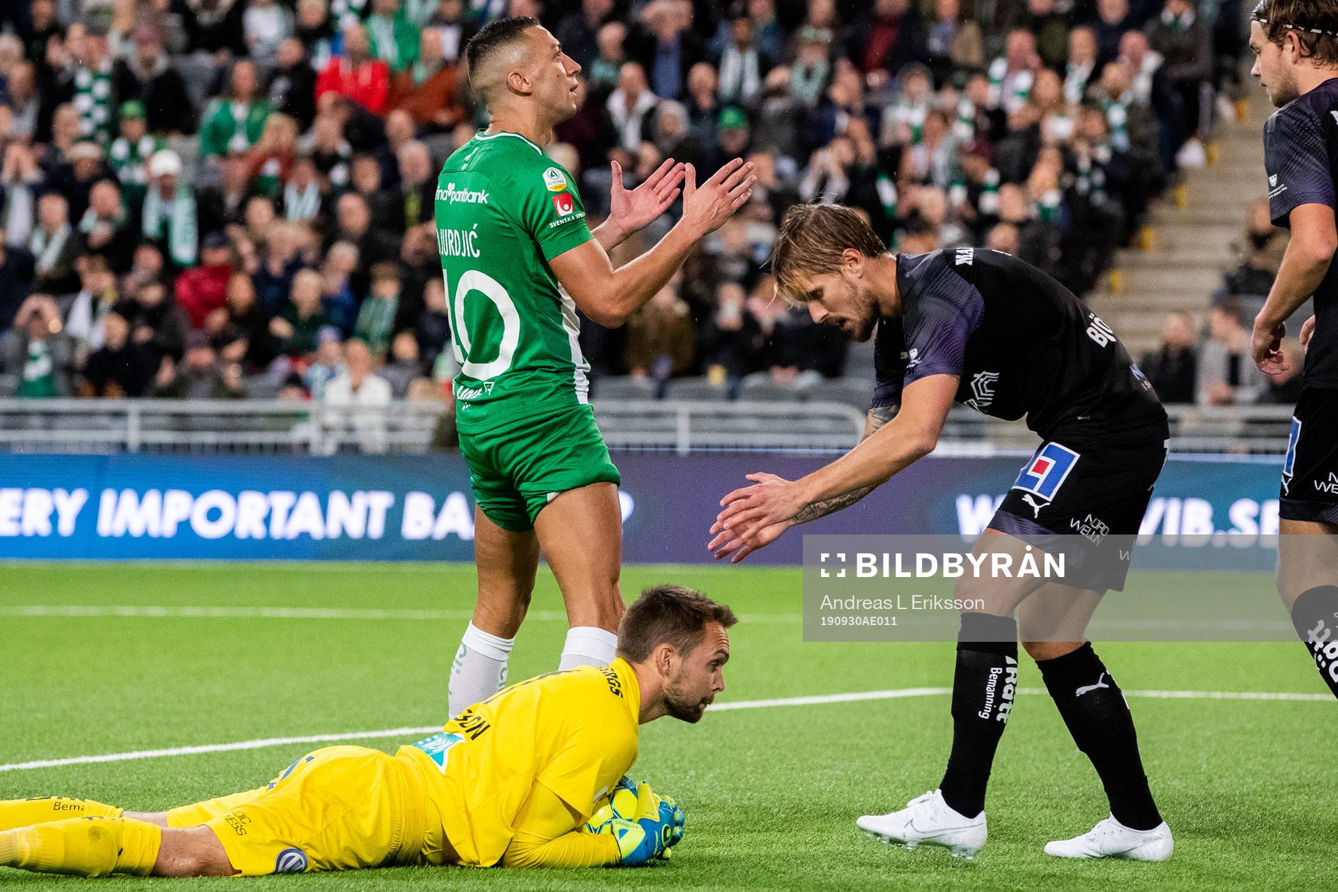 Hammarbys Nikola Djurdjic deppar