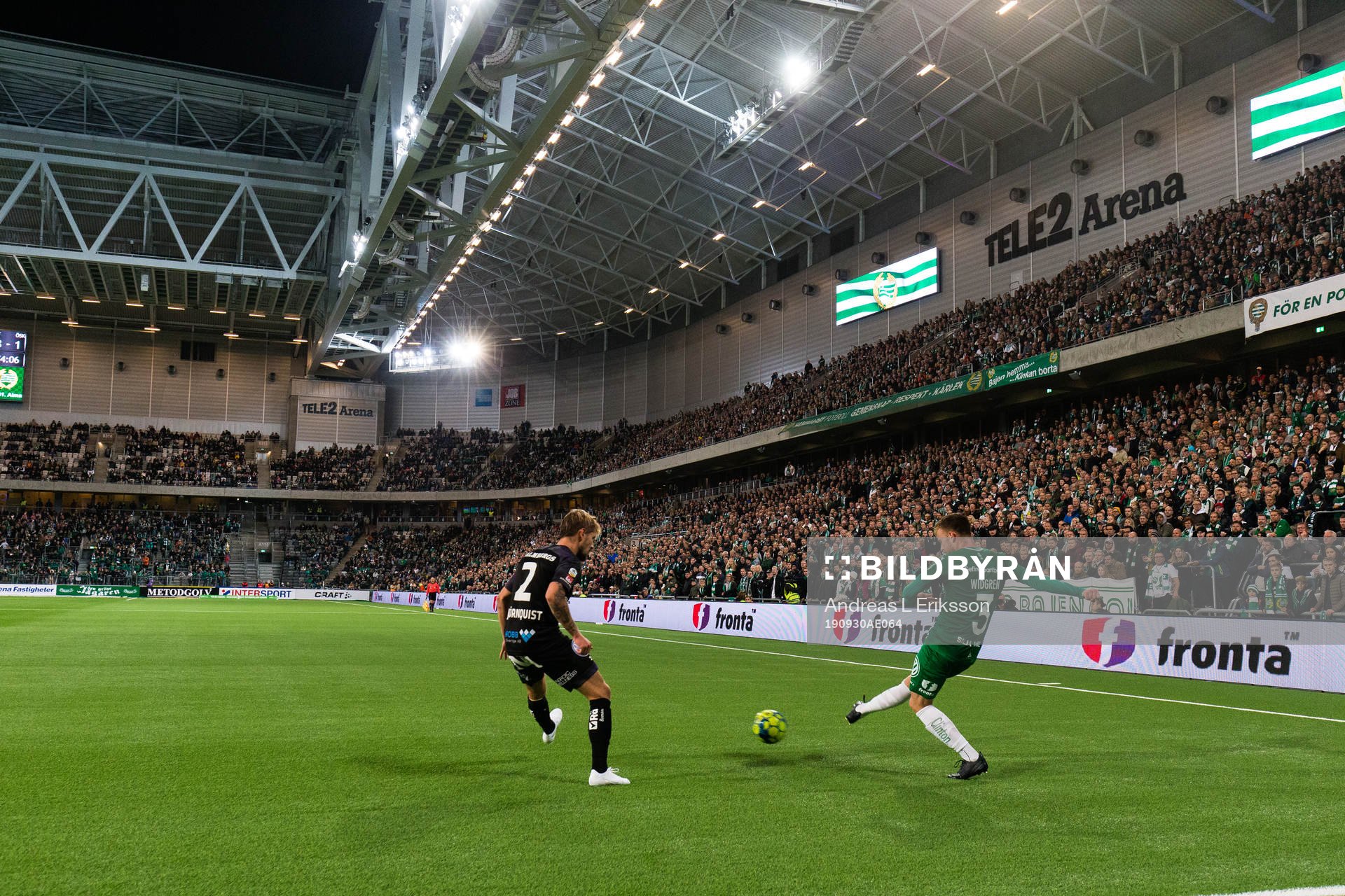 Örebros Daniel Björnkvist och Hammarbys Dennis Widgren