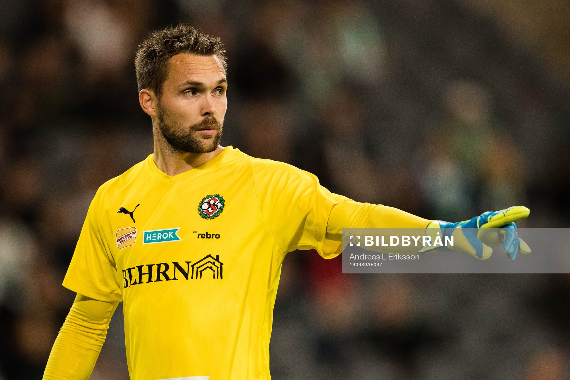 Örebros målvakt Oscar Jansson