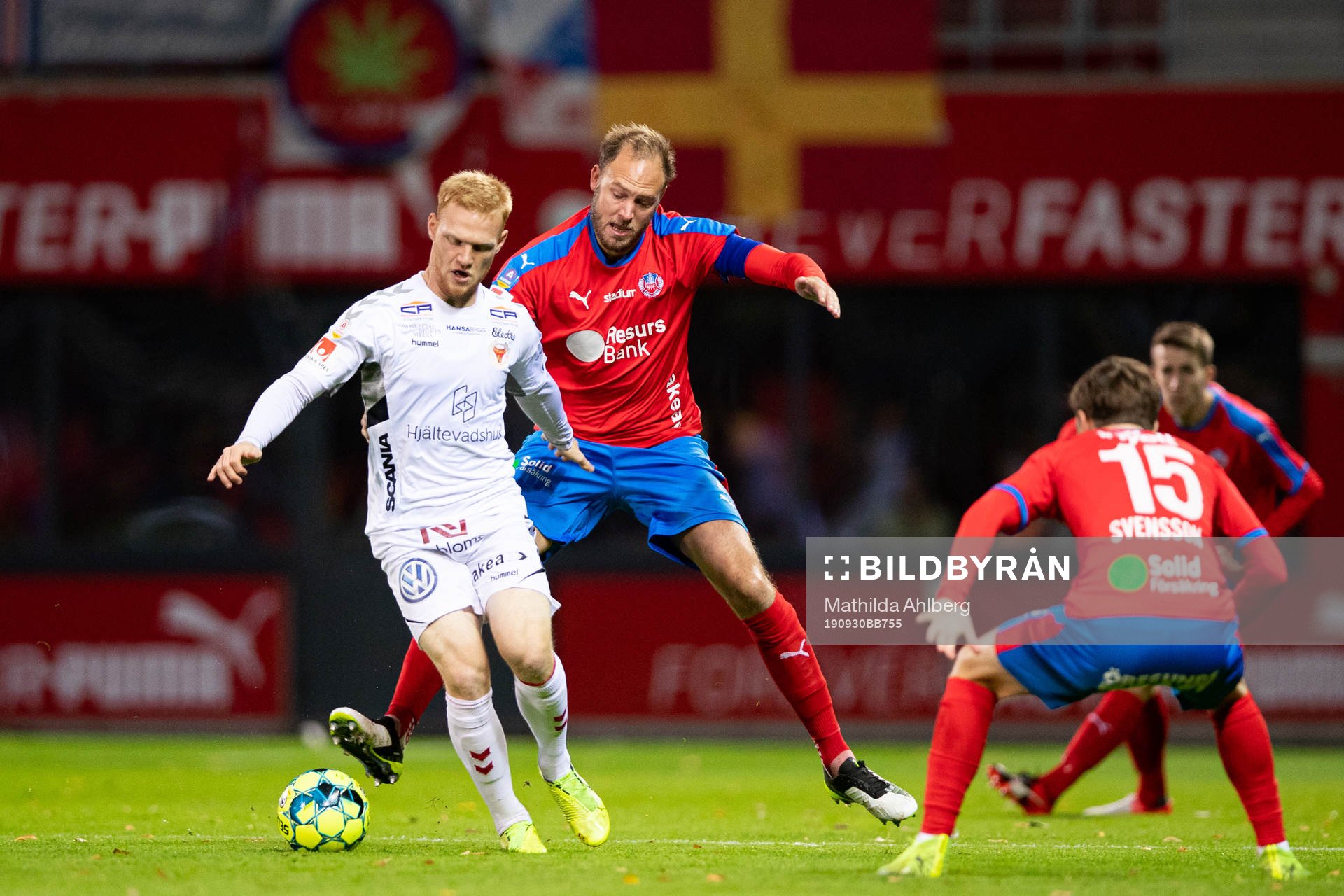 Kalmars Nils Fröling och Helsingborgs Andreas Granqvist