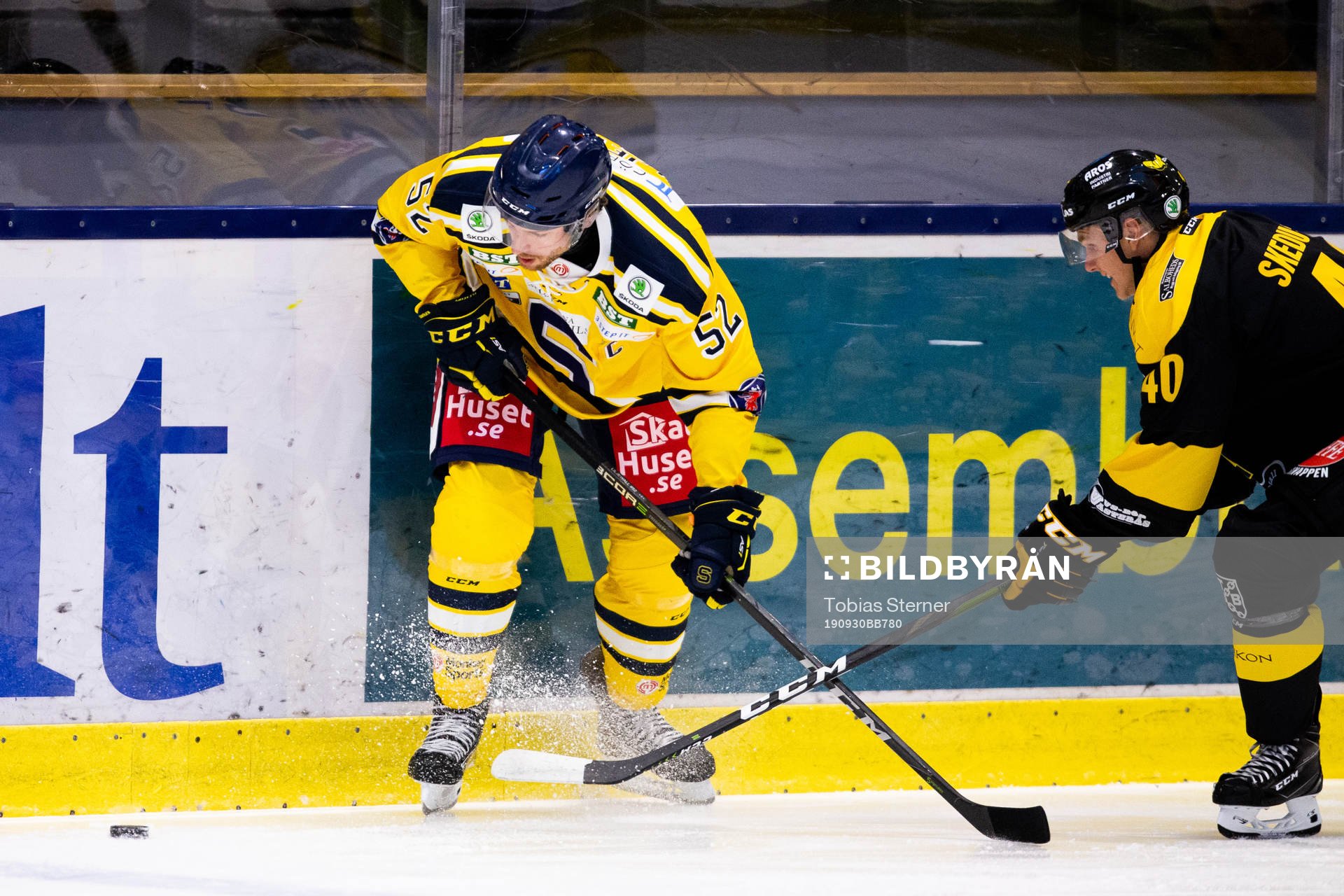 Södertäljes Christoffer Liljewall och Västerås Isac