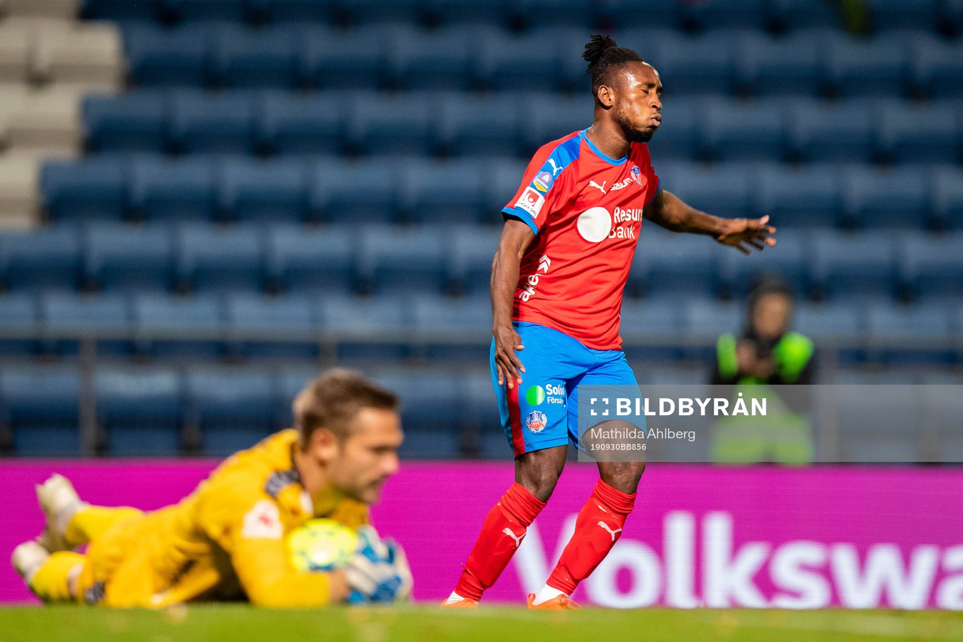 Helsingborgs Mamudu Moro deppar