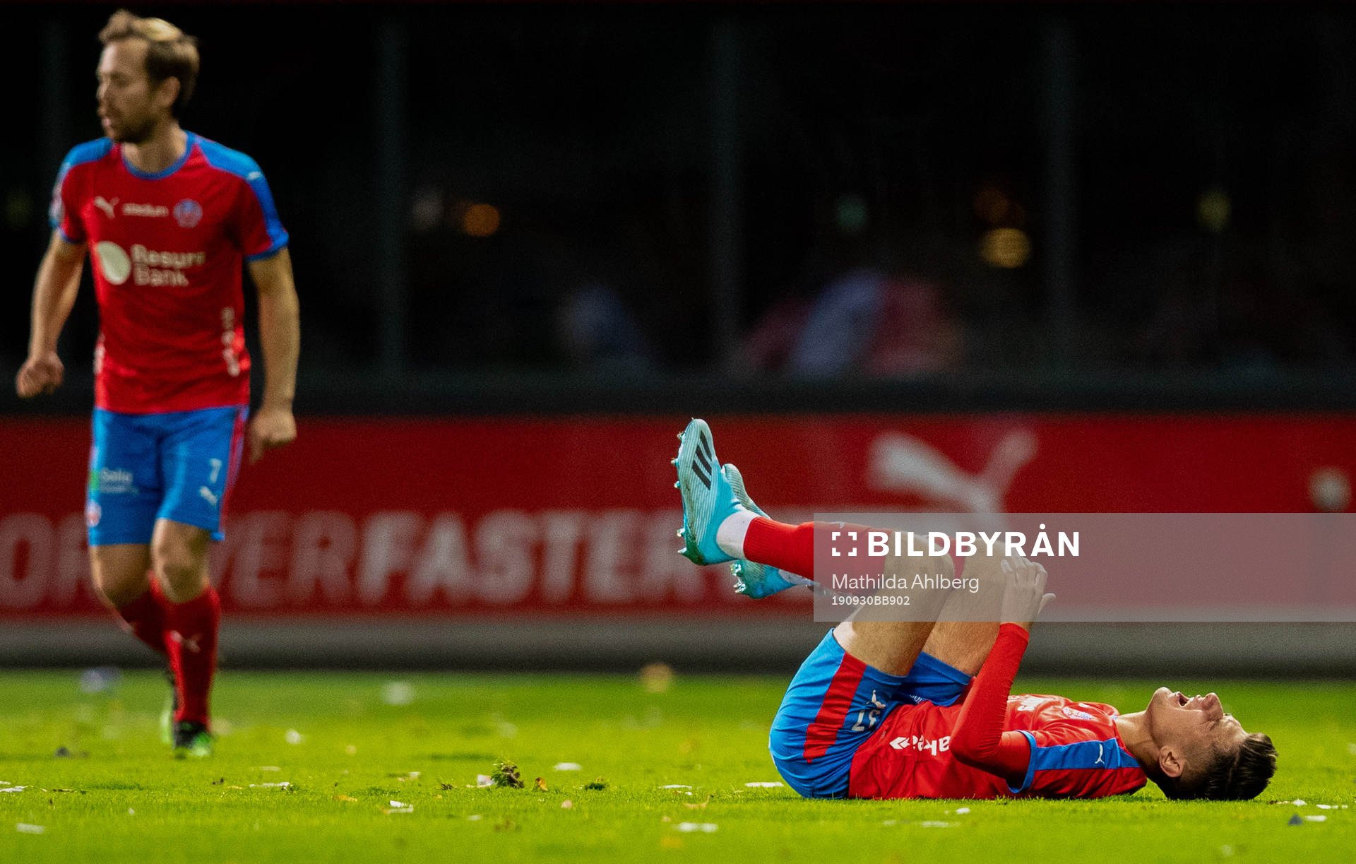 Helsingborgs Armin Gigovic har ont