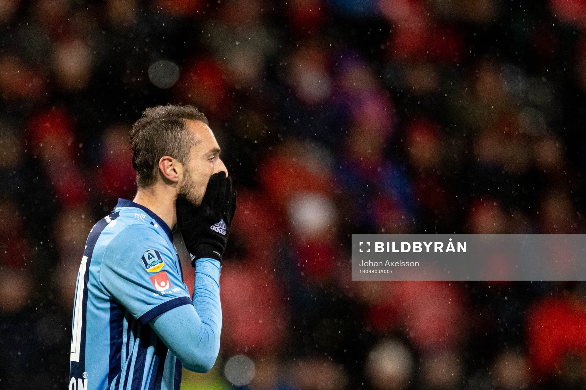 Djurgårdens Emir Kujovic deppar