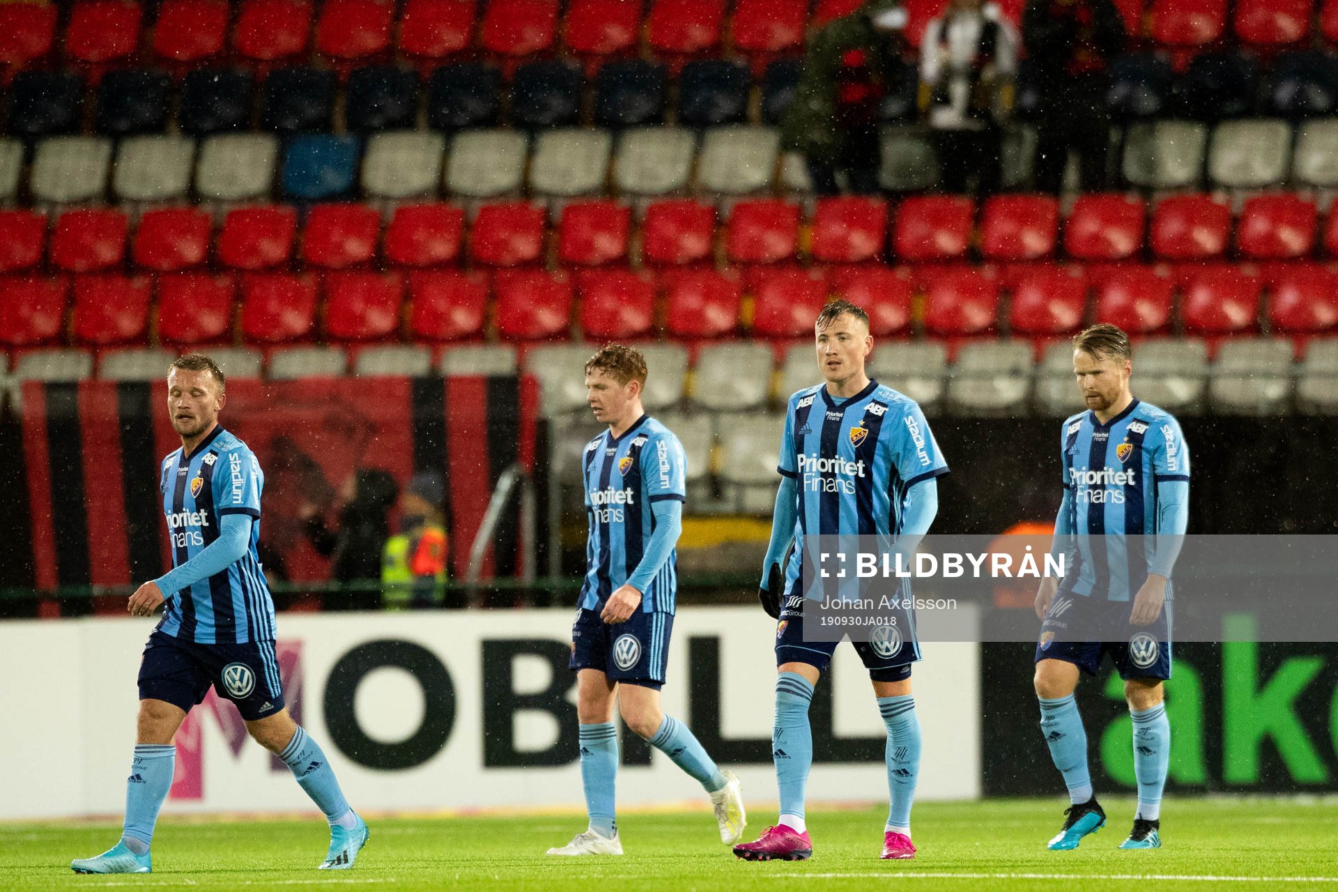 Djurgårdens Fredrik Ulvestad (m) deppar