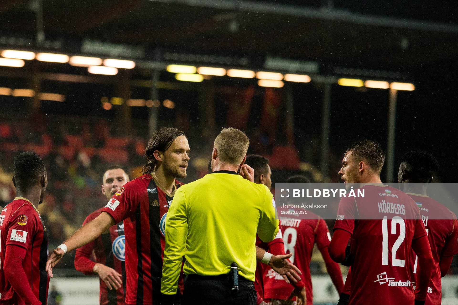 Östersunds Tom Pettersson reagerar på domslut av