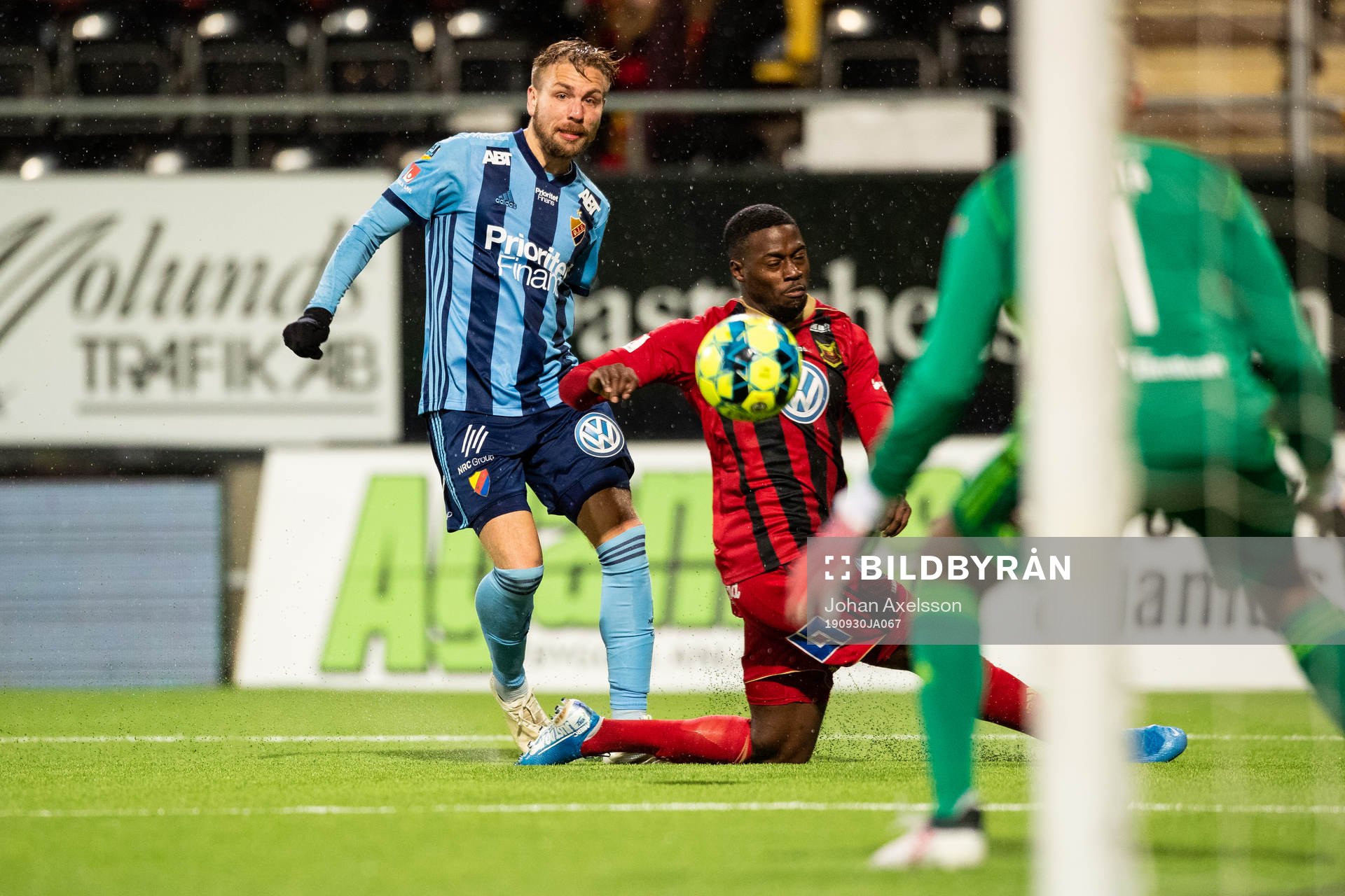 Djurgårdens målvakt Jacob Widell Zetterström