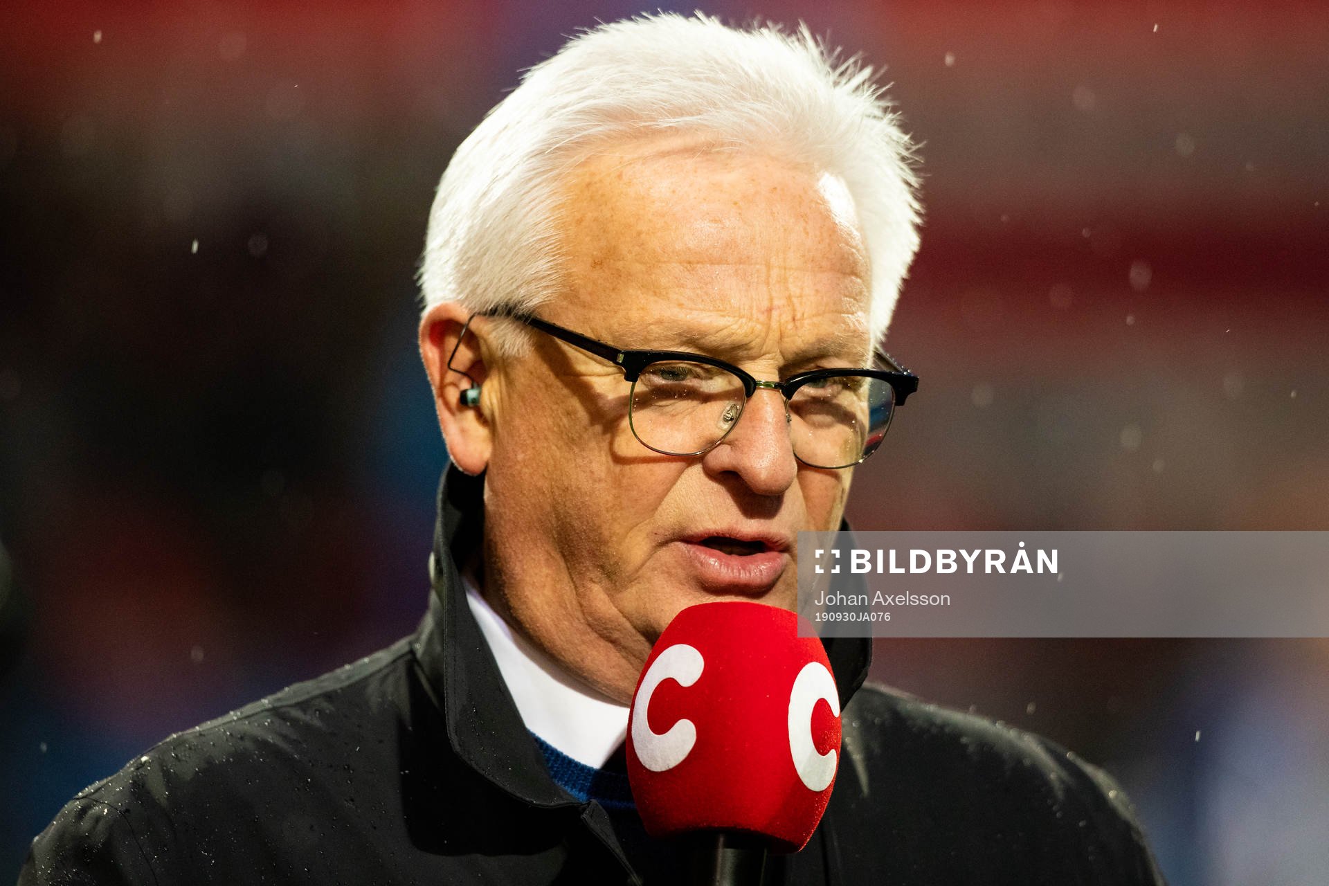 Cmores kommentator Hasse Backe