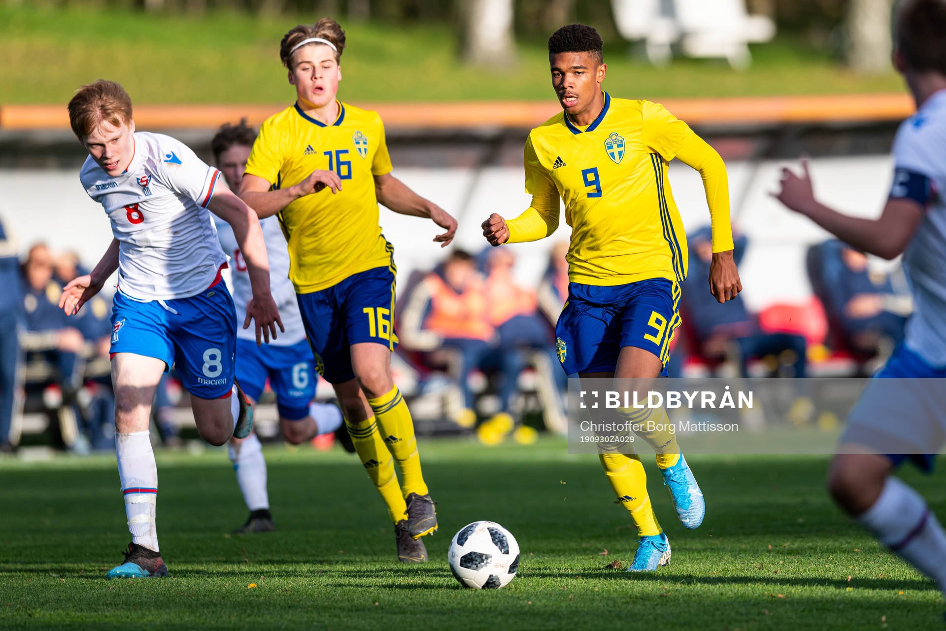 Sveriges Linus Mattsson och Emil Roback