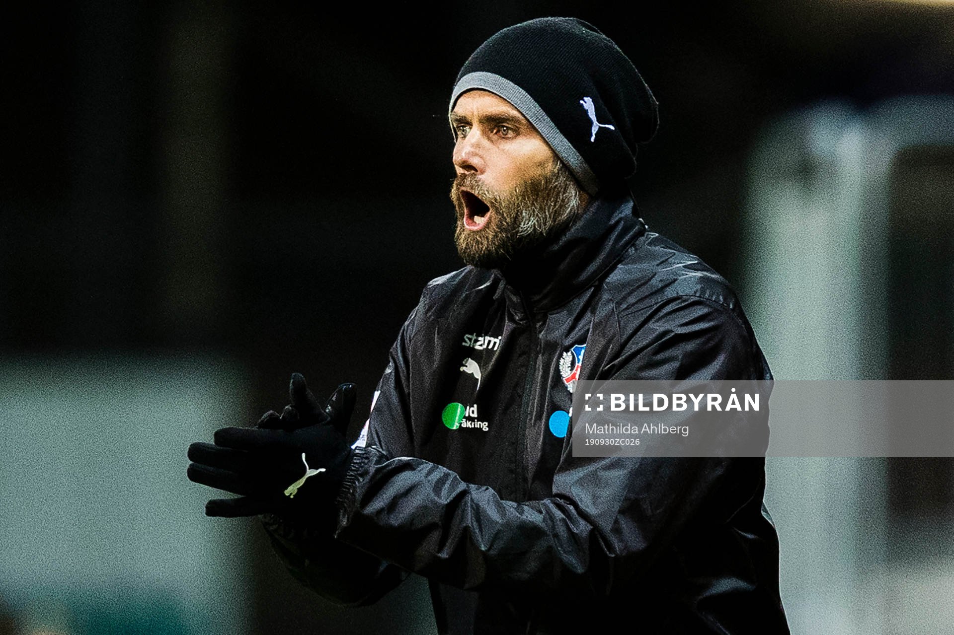 Helsingborgs tränare Olof Mellberg