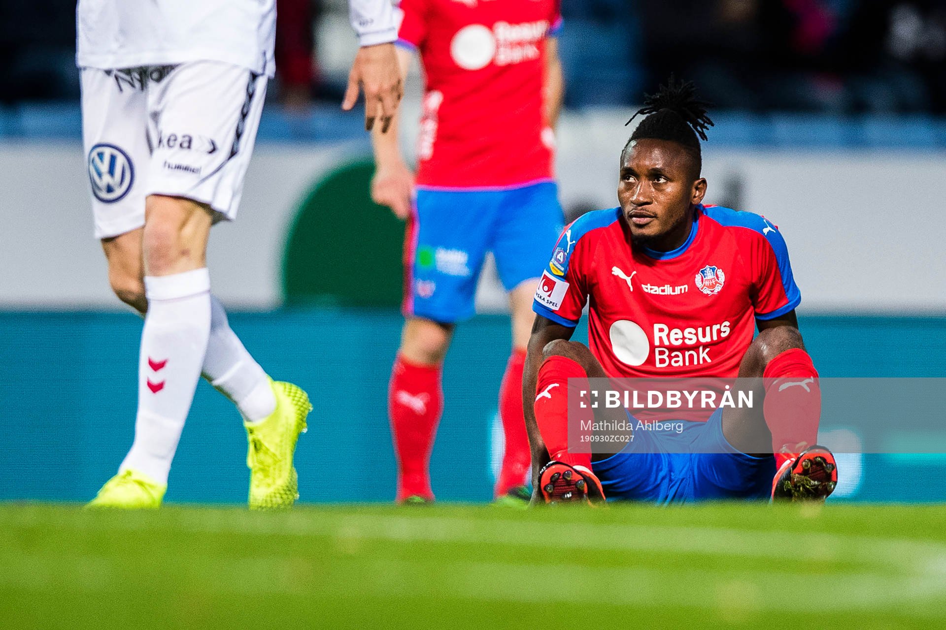 Helsingborgs Mamudu Moro deppar