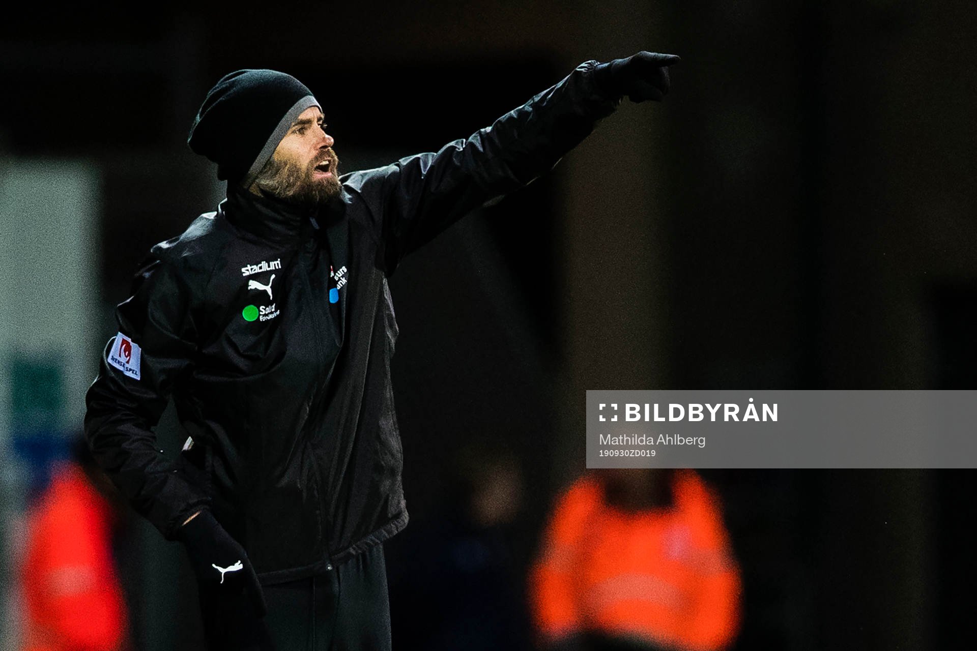 Helsingborgs tränare Olof Mellberg