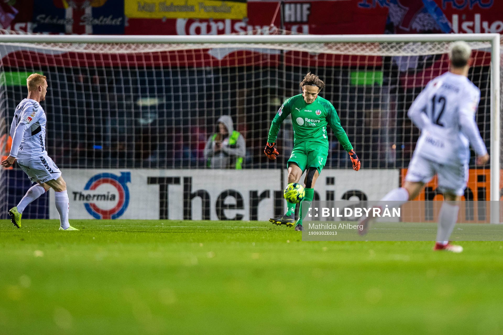 Helsingborgs målvakt Anders Lindegaard