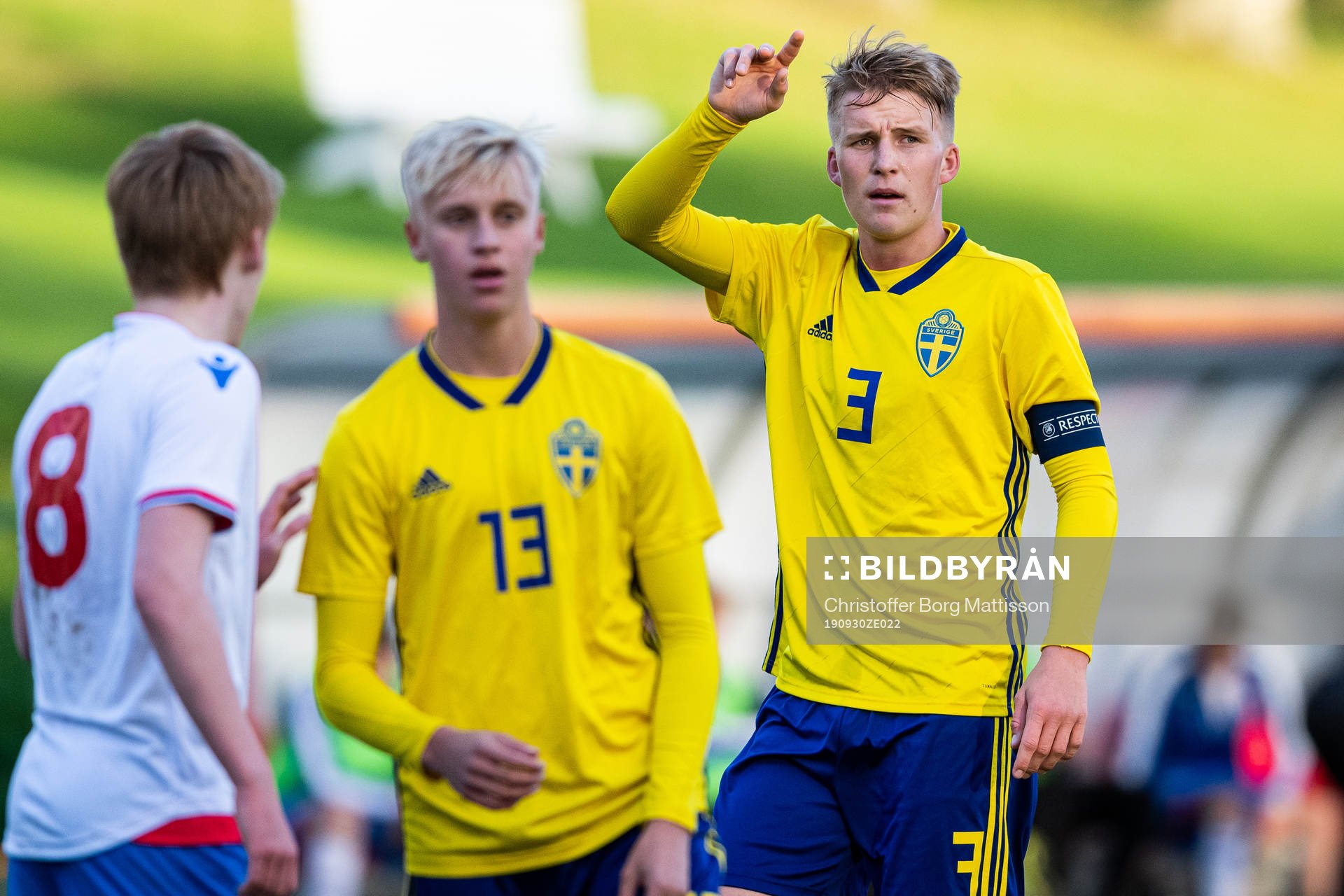 Sveriges Ludvig Nicklasson och Casper Widell