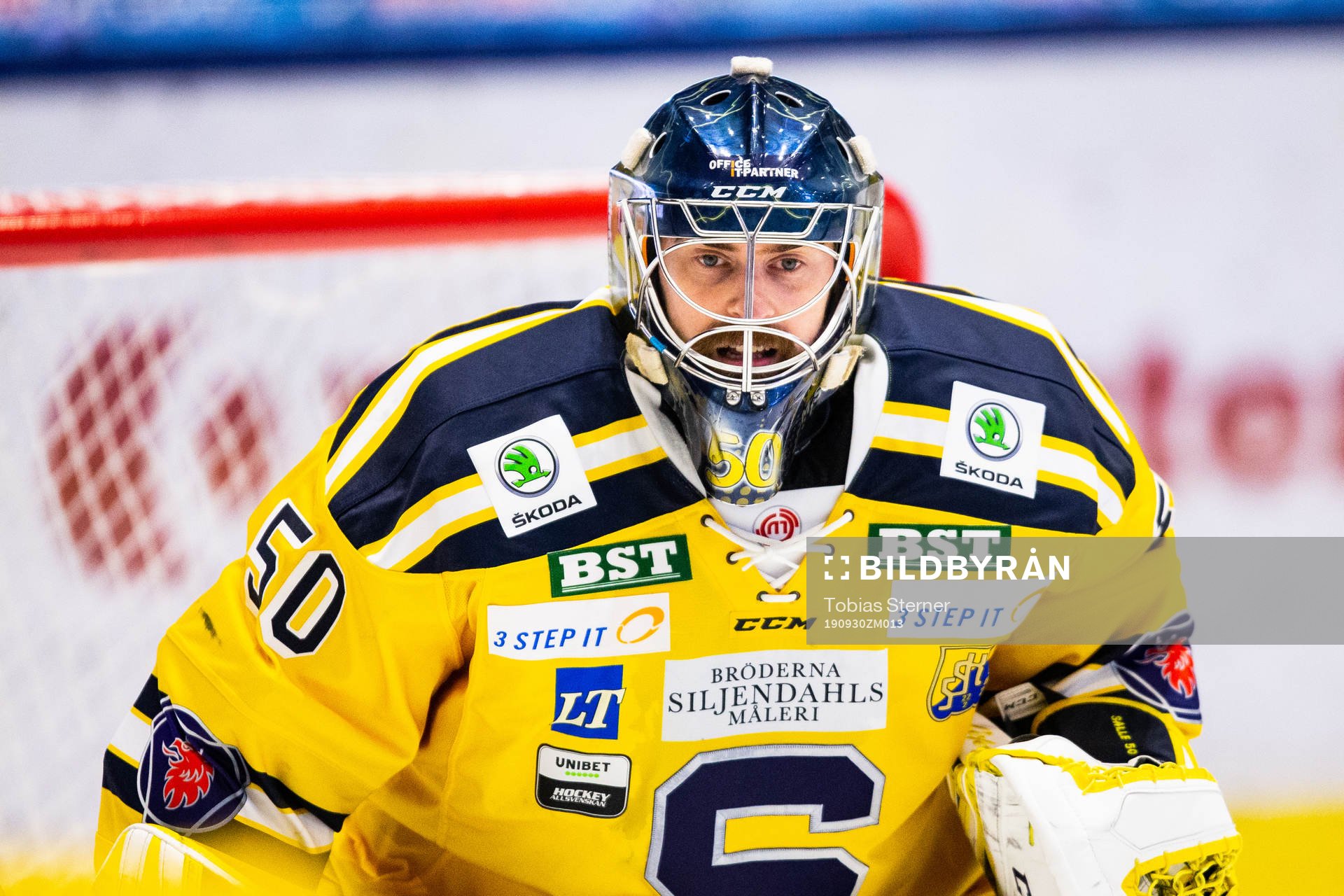 Södertäljes målvakt Alexander Sahlin