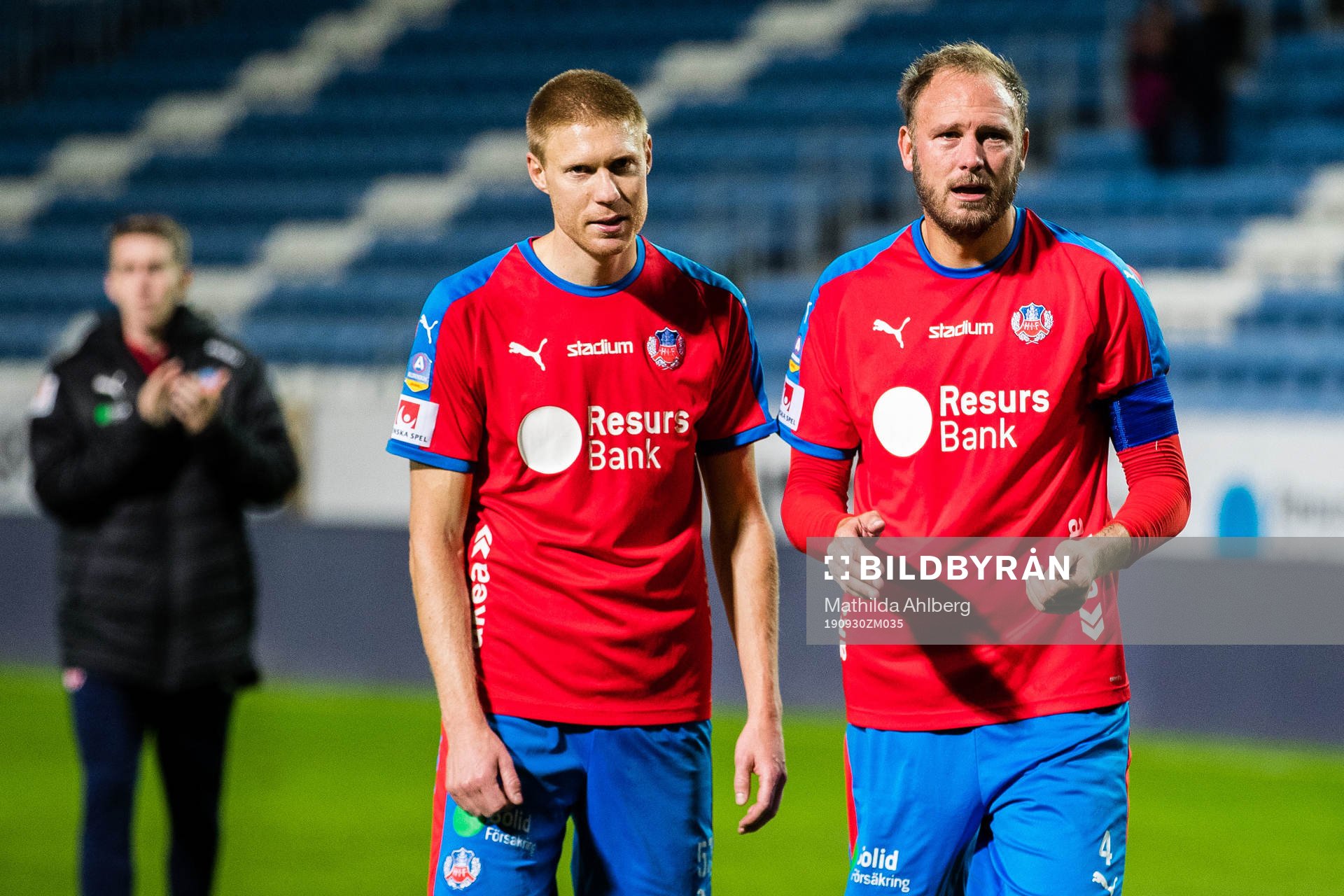 Helsingborgs Markus Holgersson och Andreas Granqvist