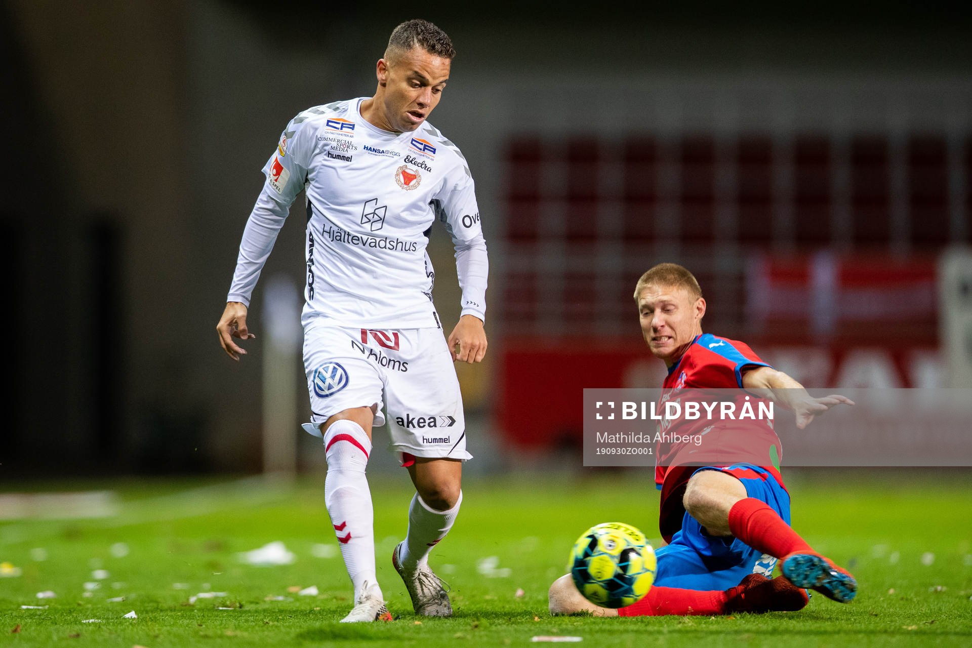 Kalmars Rafael Gimenes Da Silva och Helsingborgs Markus