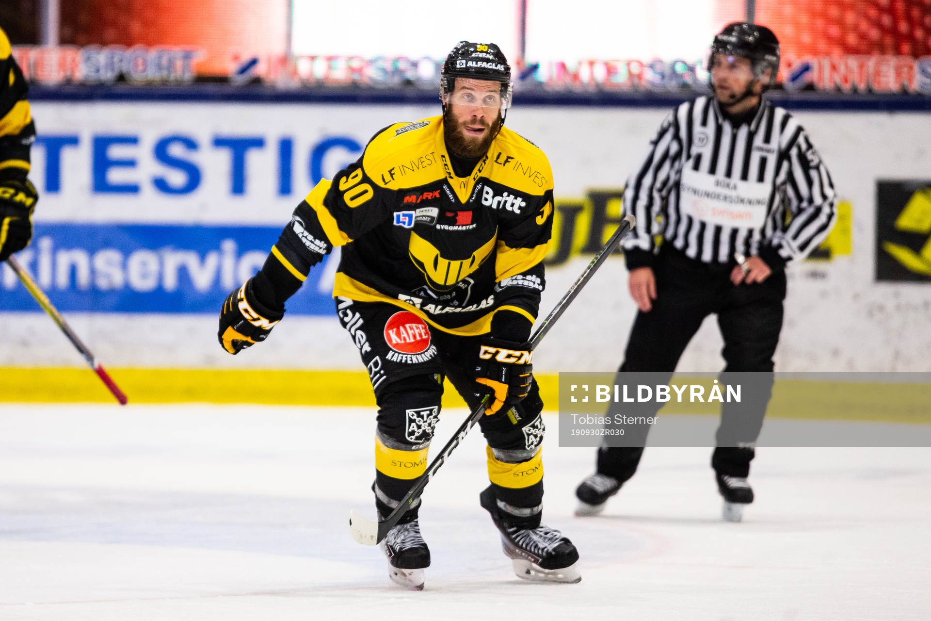 Västerås Kelsey Tessier jublar