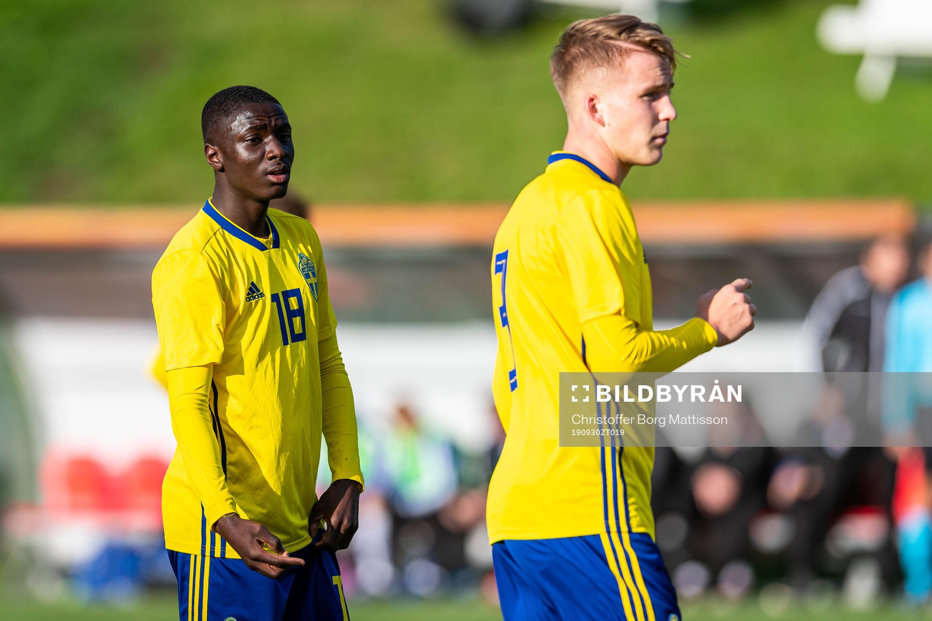 Sveriges Seedy Jagne och Casper Widell