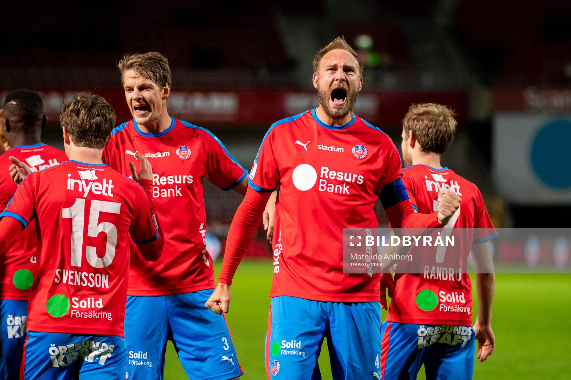 Helsingborgs Andreas Granqvist jublar