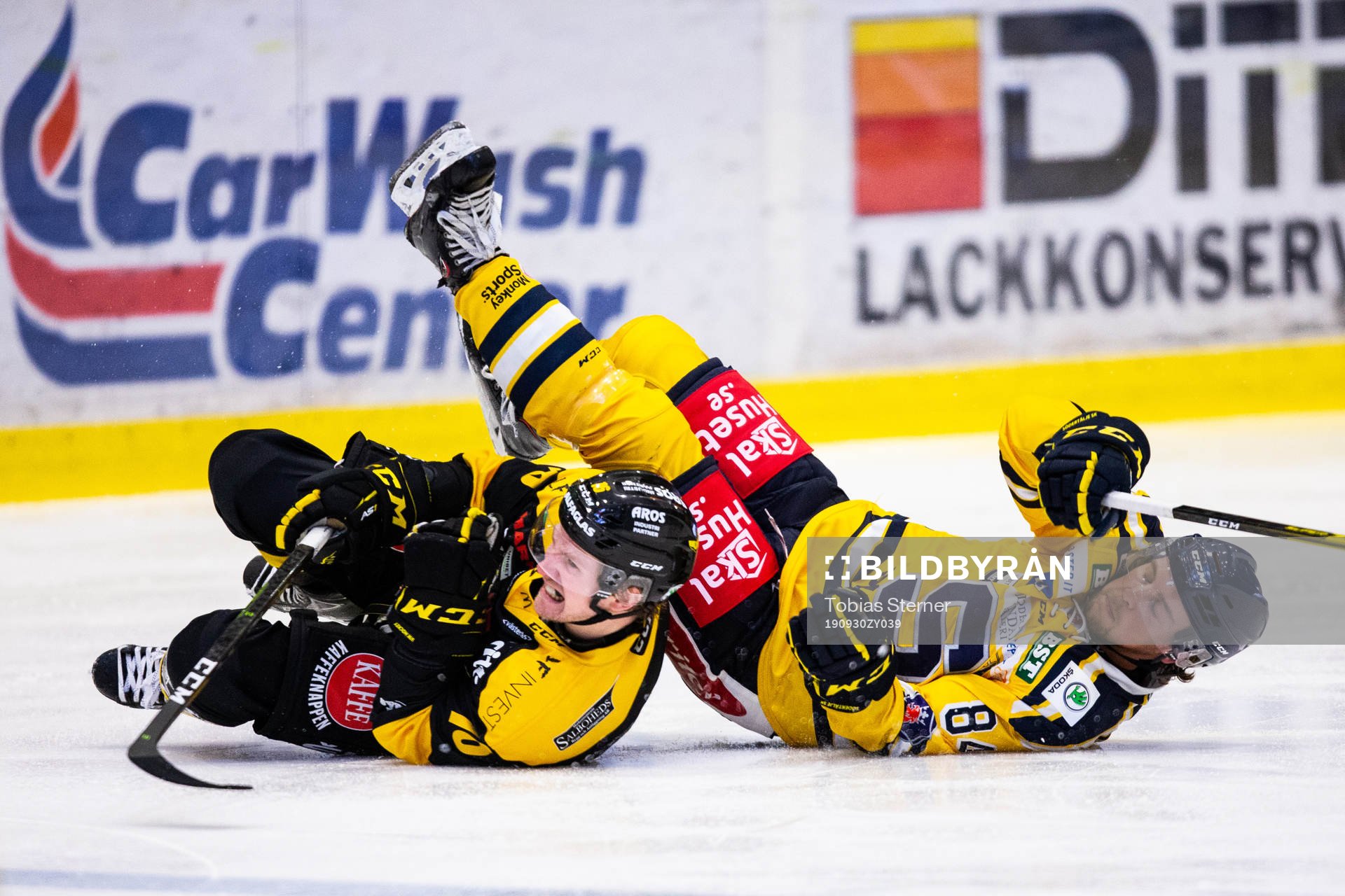 Västerås Mattias Kalin och Södertäljes Sebastian