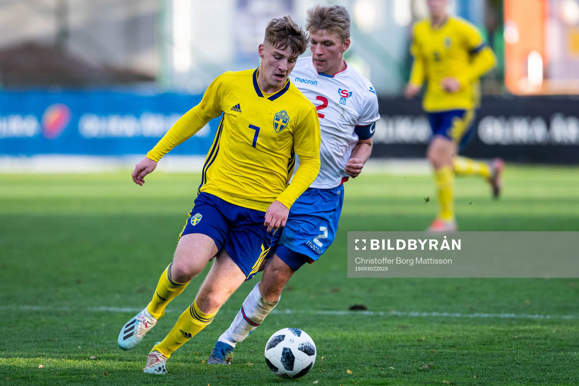Sveriges Markus Björkqvist och Färöarnas Bergur