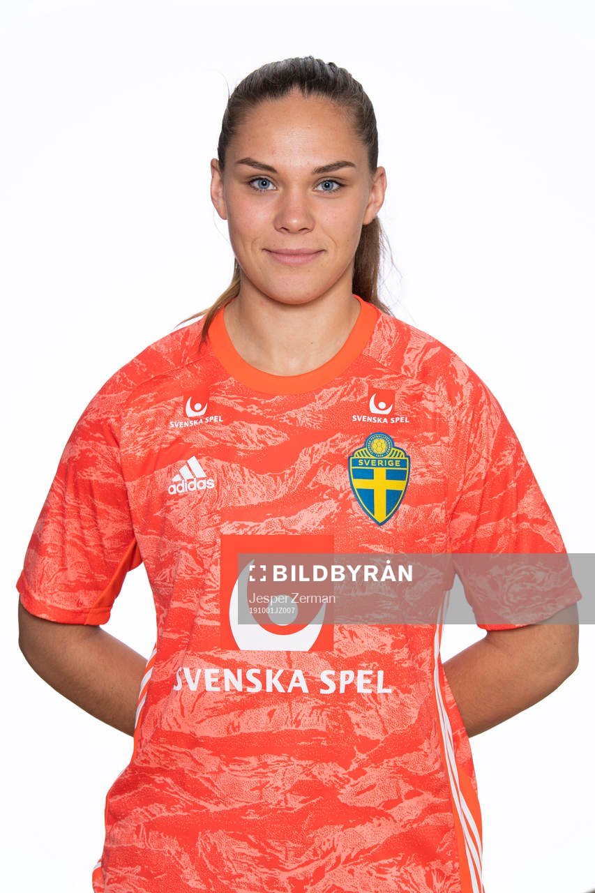 Matilda Haglund i U23-landslaget