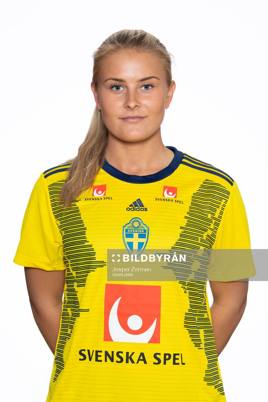 Amanda Nildén i U23-landslaget