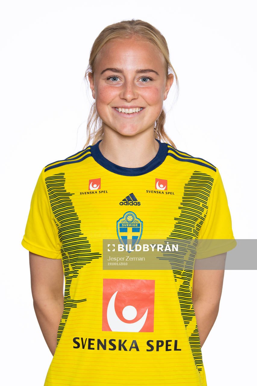 Ebba Wieder i U23-landslaget