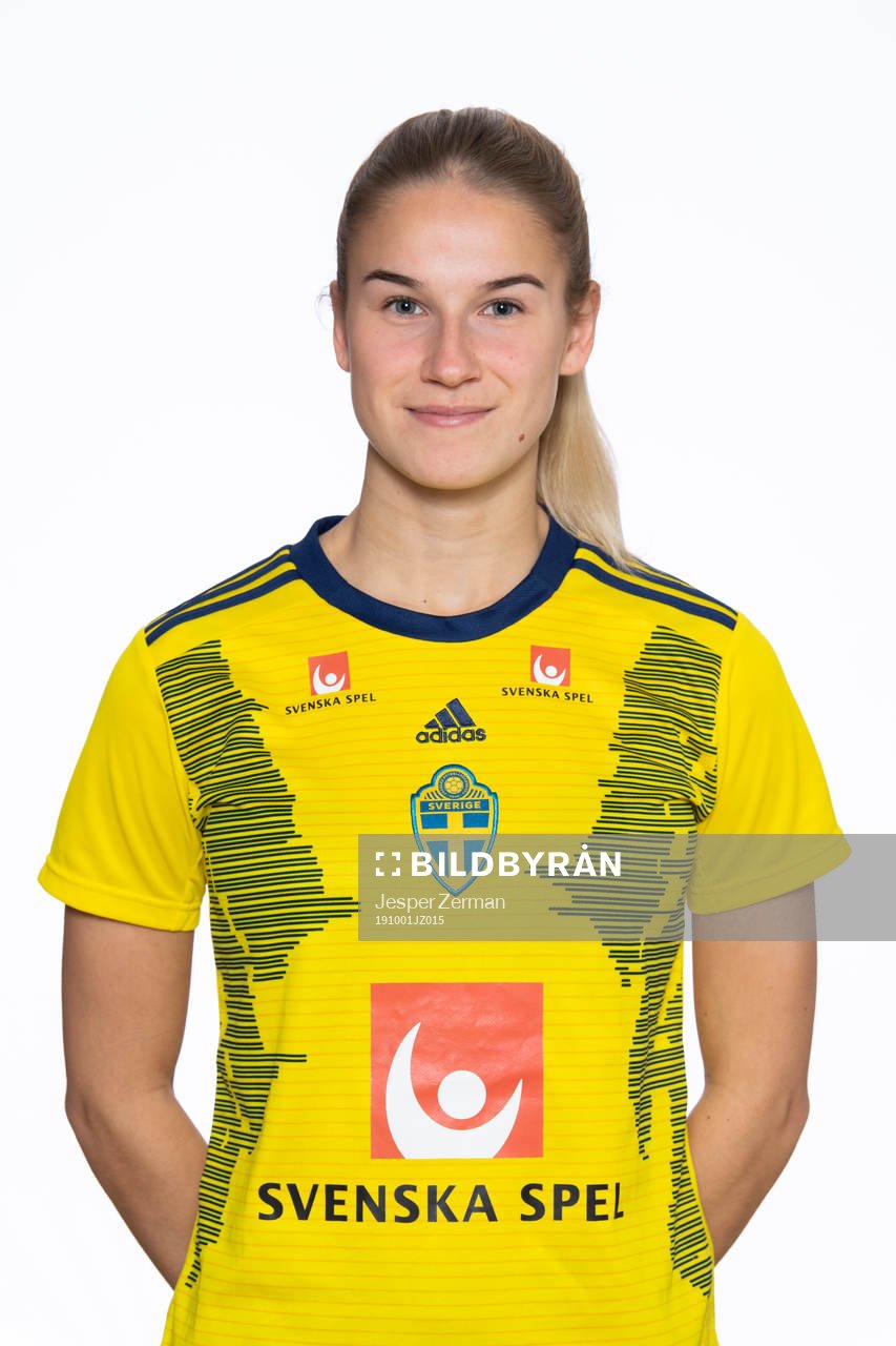 Linnea Selberg i U23-landslaget