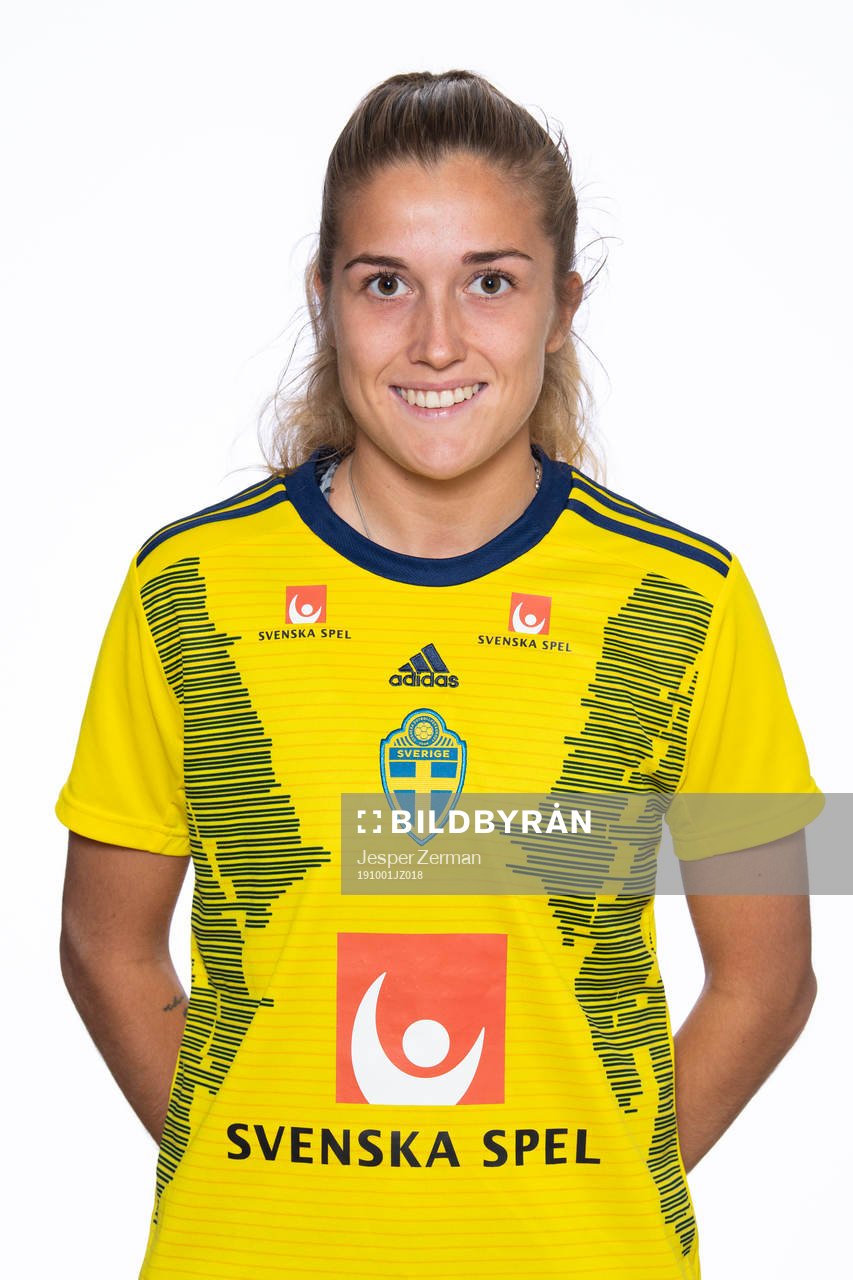 Filippa Angeldal i U23-landslaget