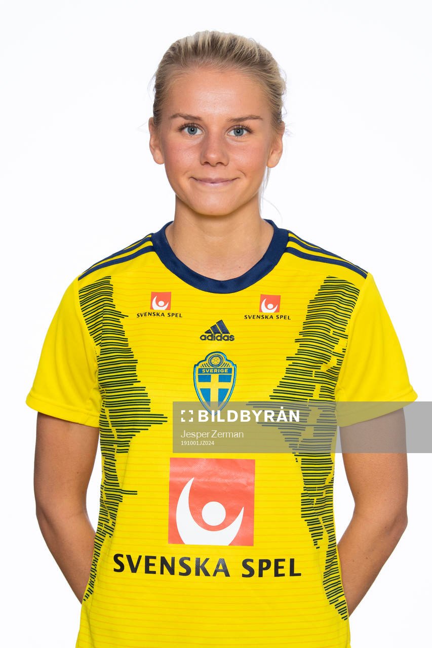 Nellie Lilja i U23-landslaget