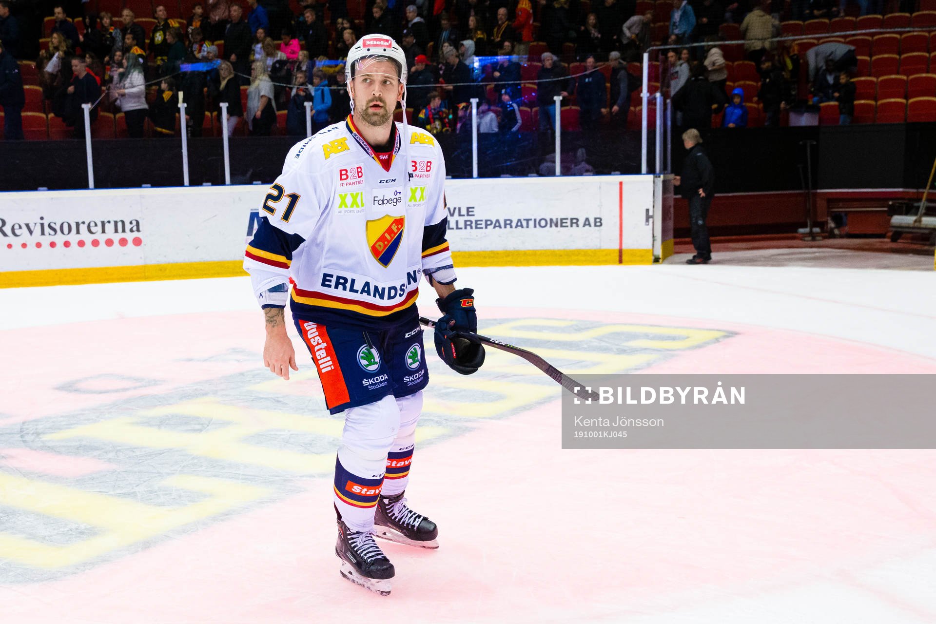 Djurgårdens Patrik Berglund deppar