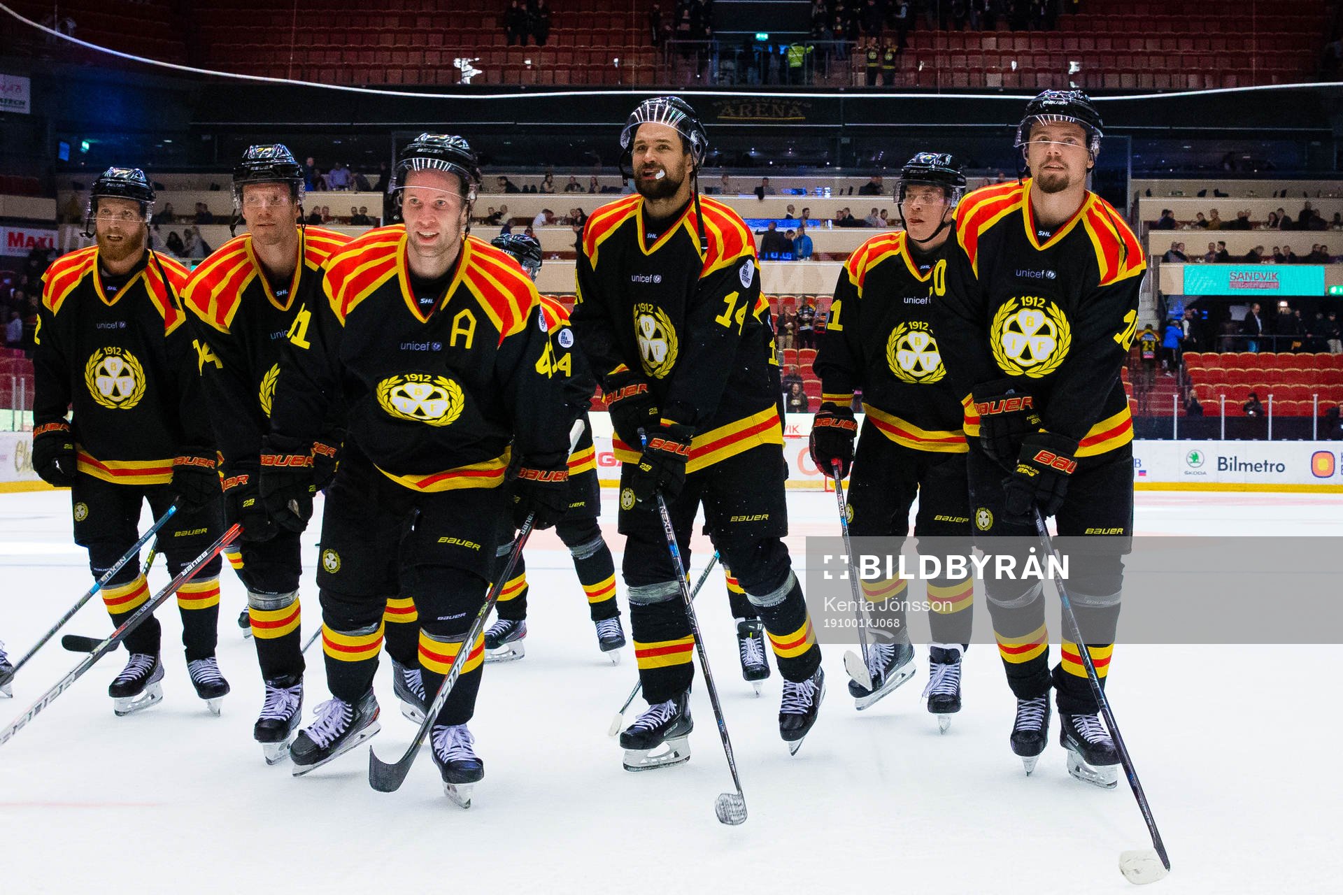 Brynäs Nicklas Danielsson, Greg Scott, Johan Alcén och