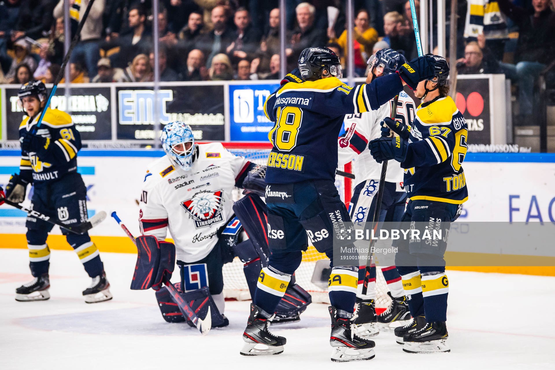 s Joakim Andersson och Christoffer Törngren jublar