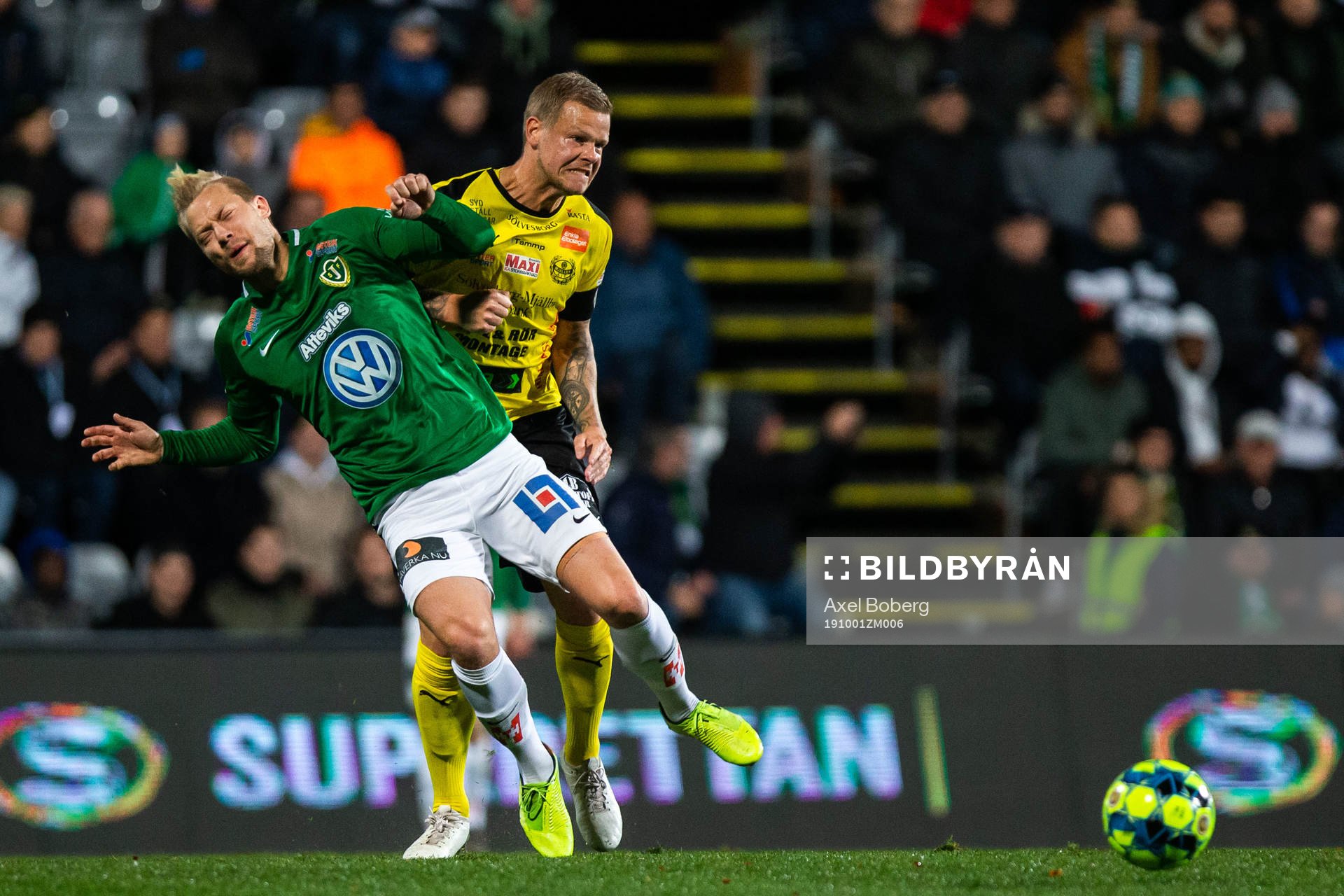 Jönköpings Sebastian Crona och Mjällbys David Löfquist