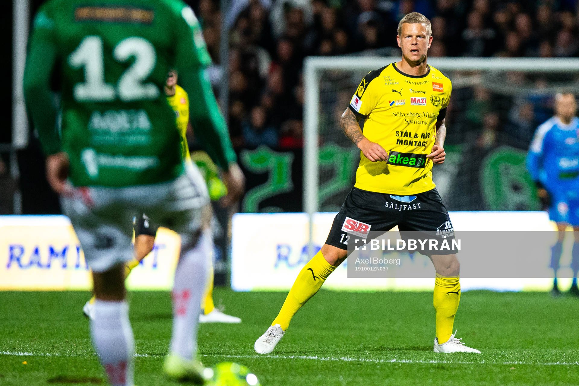 Jönköpings Jesper Svensson och Mjällbys David Löfquist