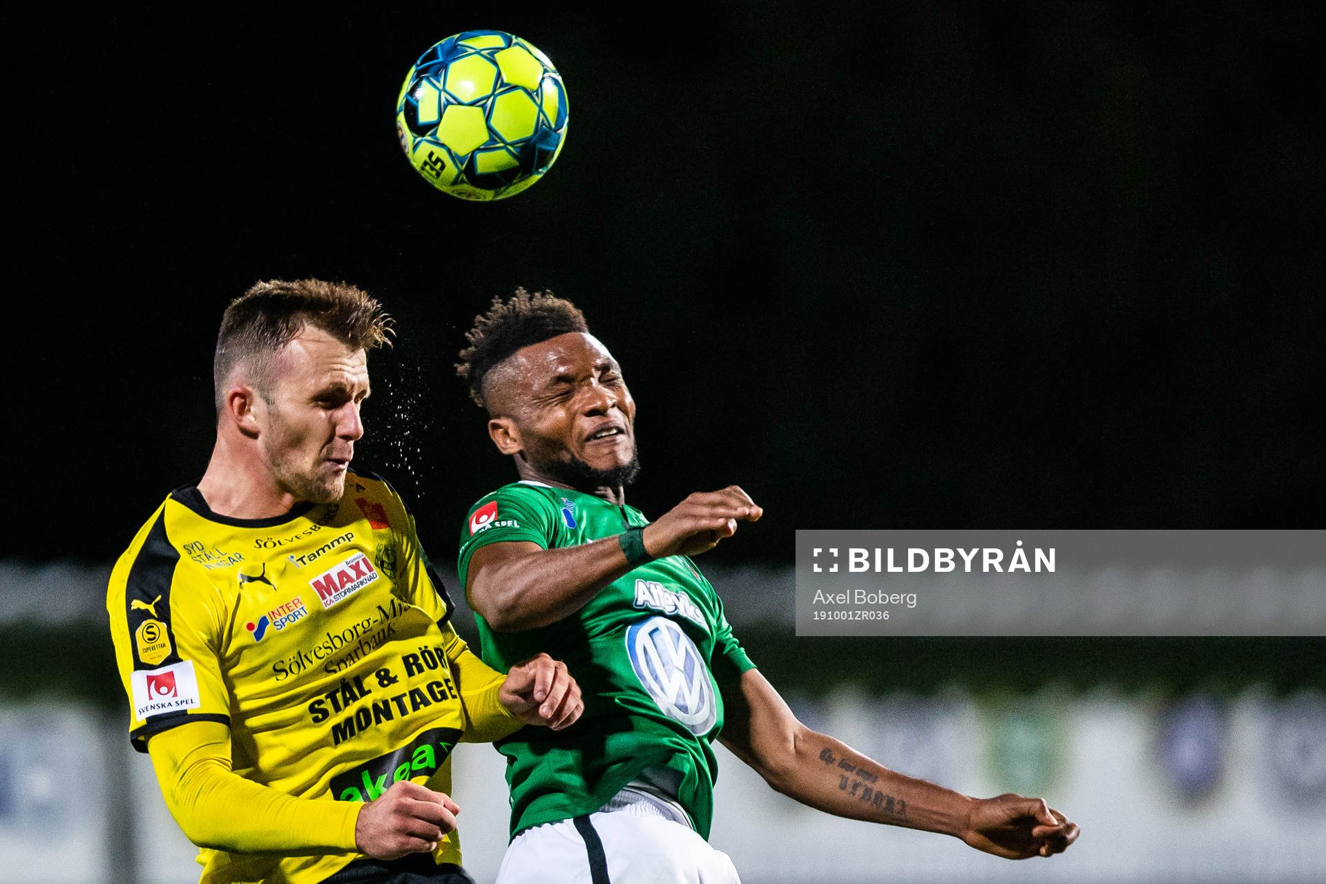Mjällbys Adi Terzic och Jönköpings Enock Kwakwa