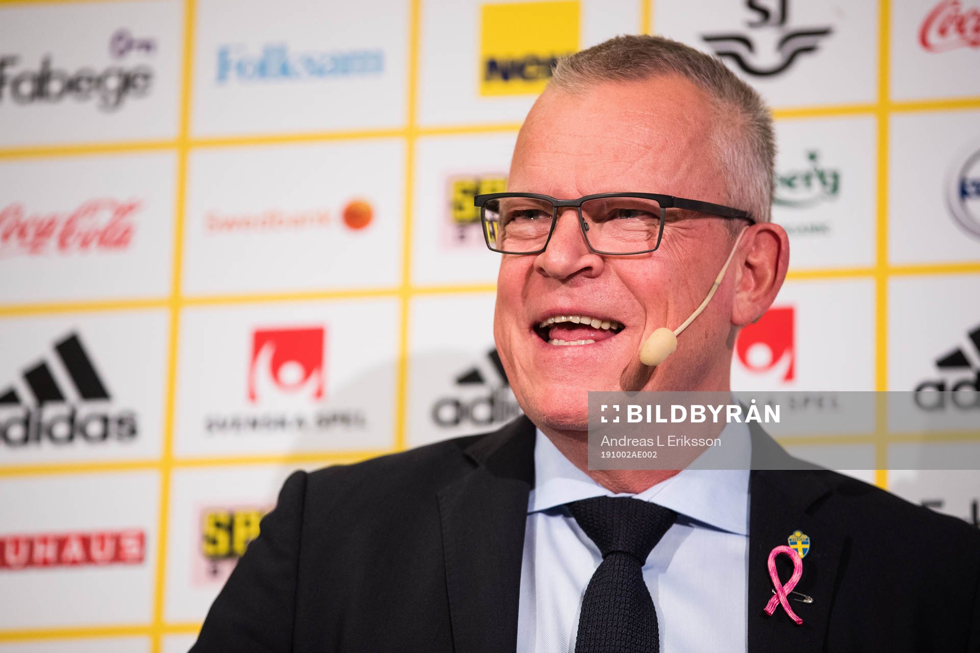 Head coach Janne Andersson of Sweden