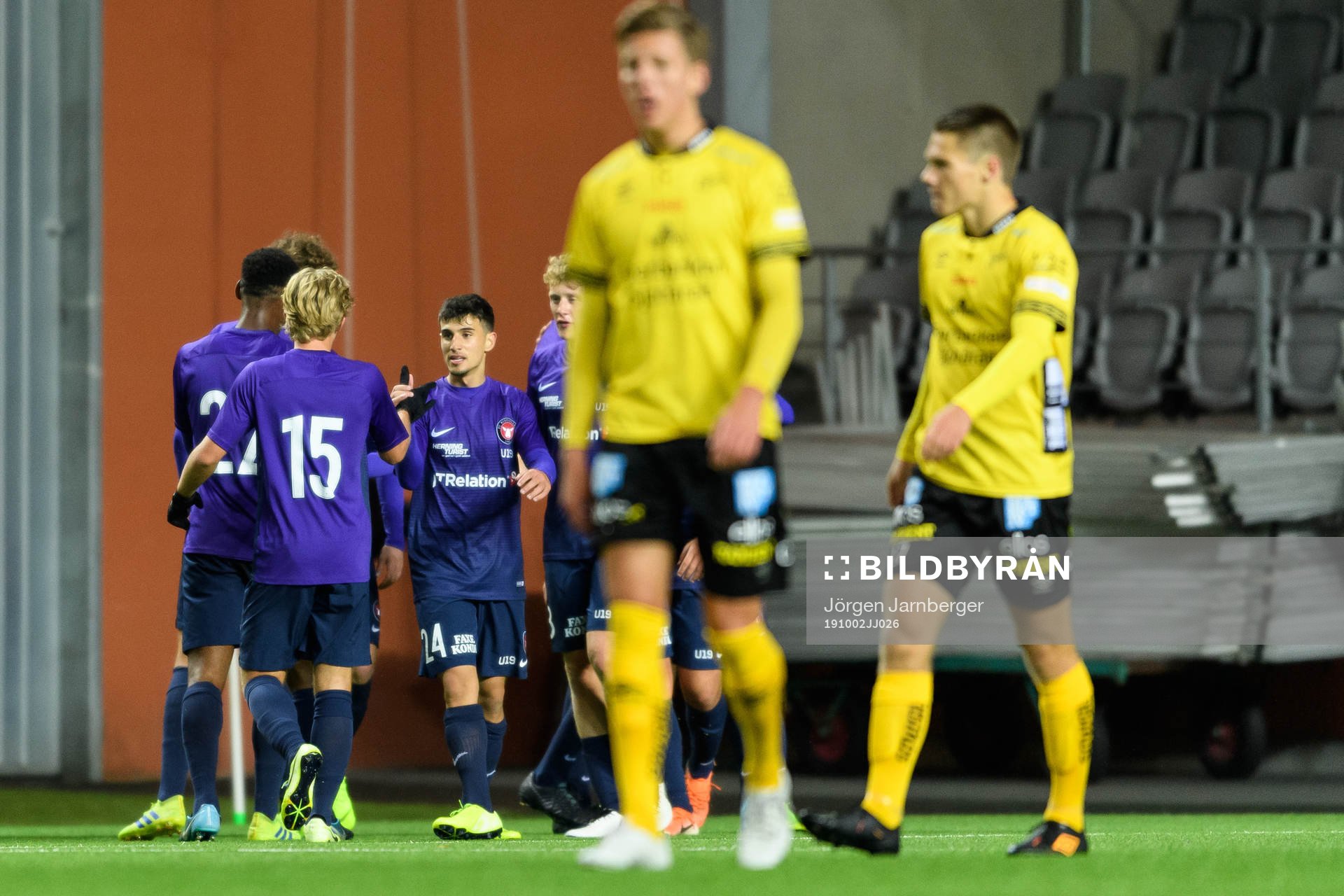 Midtjyllands spelare jublar
