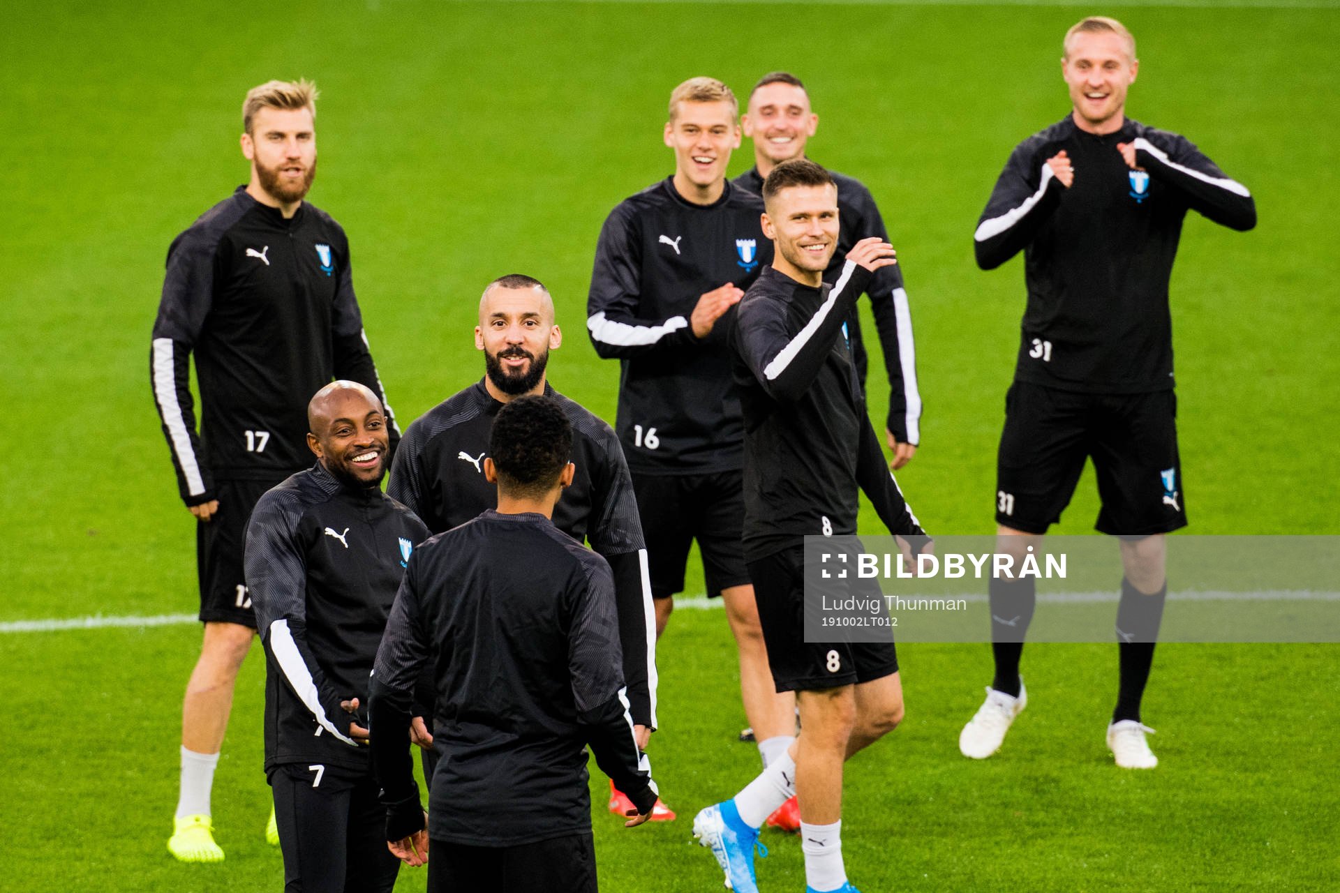 Fouad Bachirou, Guillermo Molins of Malmö FF