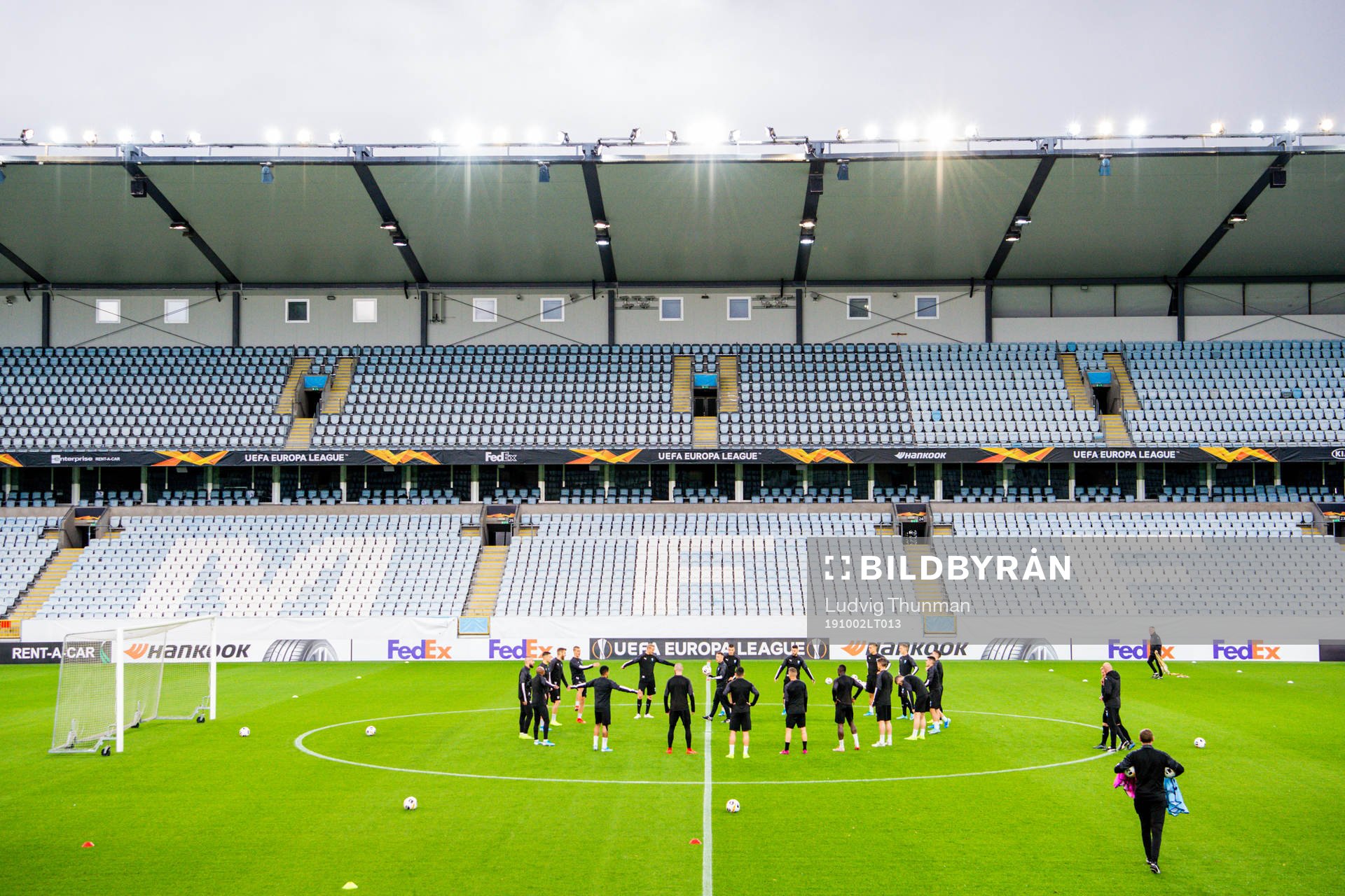 Players gather