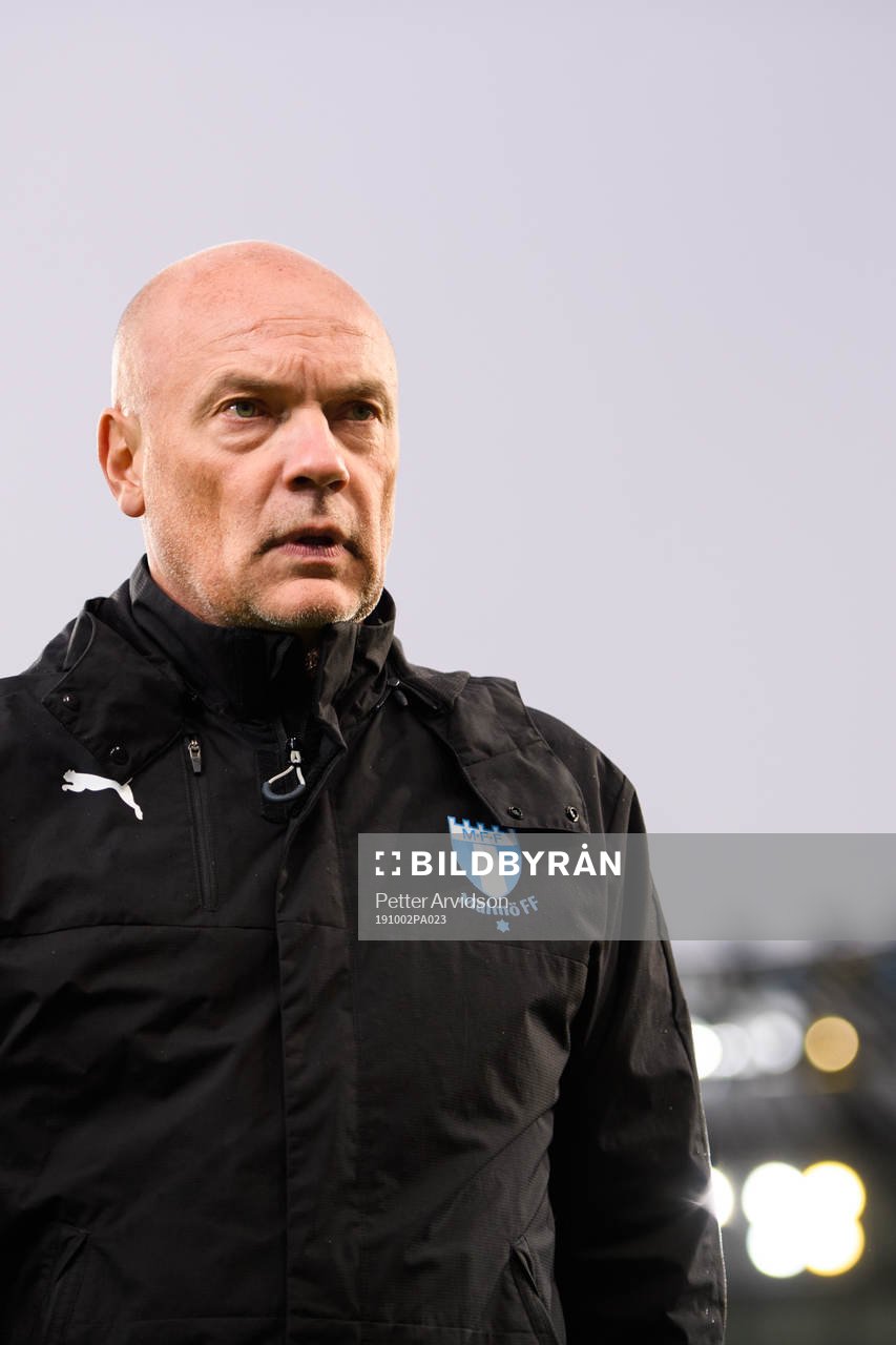 Uwe Rösler, head coach of Malmö FF