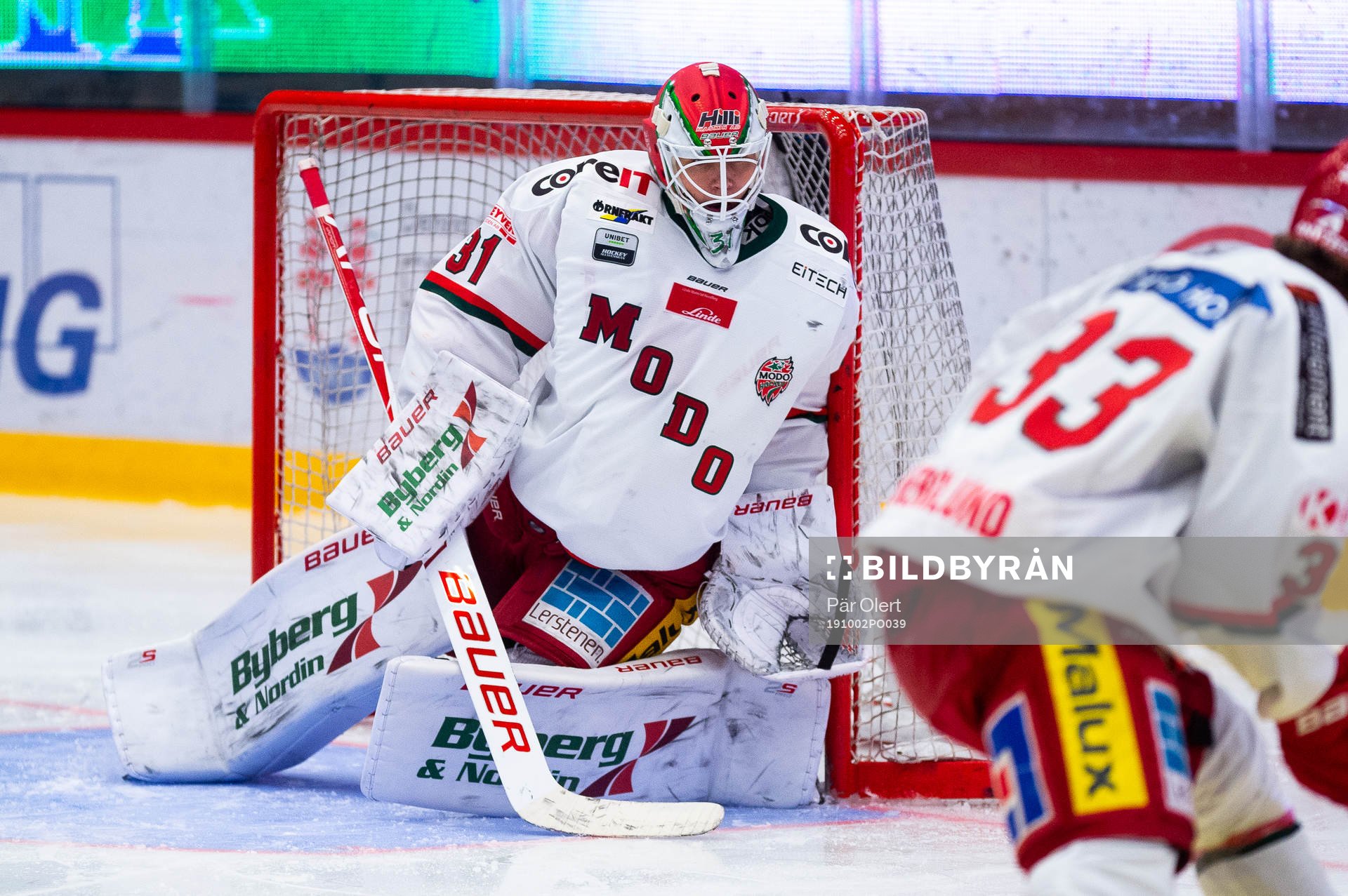 Modos målvakt Linus Lundin